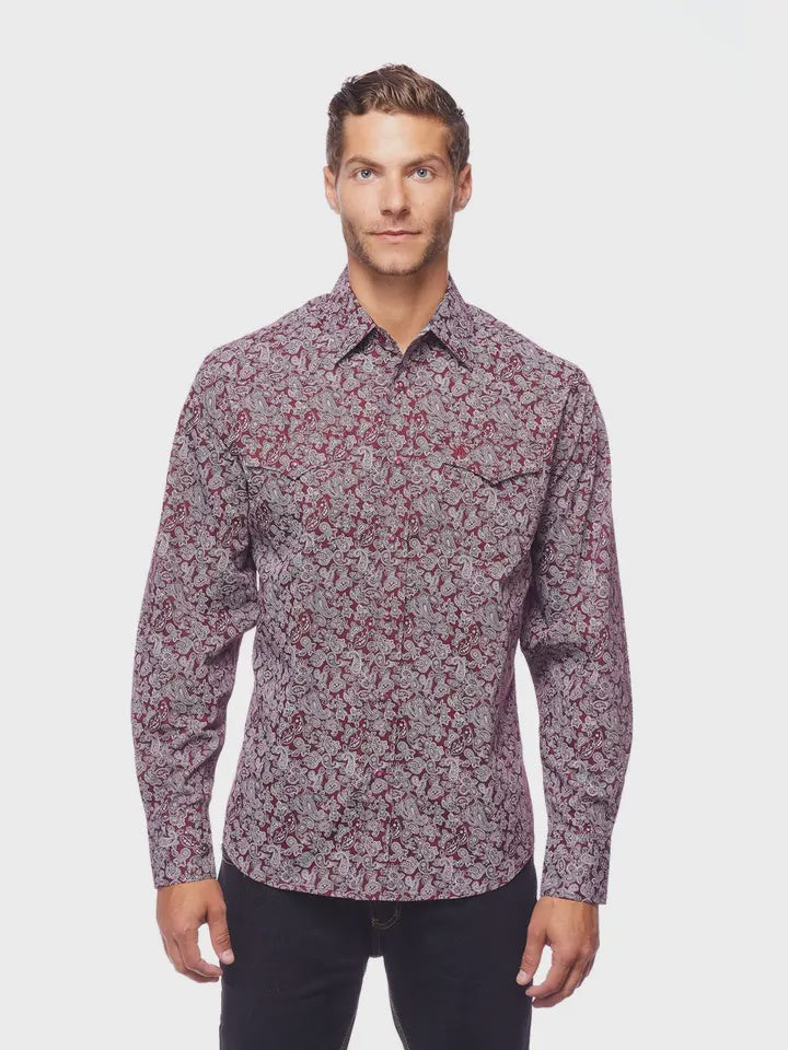 MEN'S WESTERN BUTTON DOWN