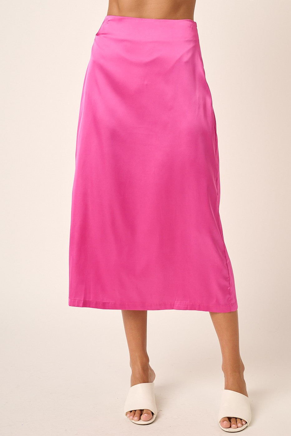 FLAMINGO SATIN QUEEN SKIRT