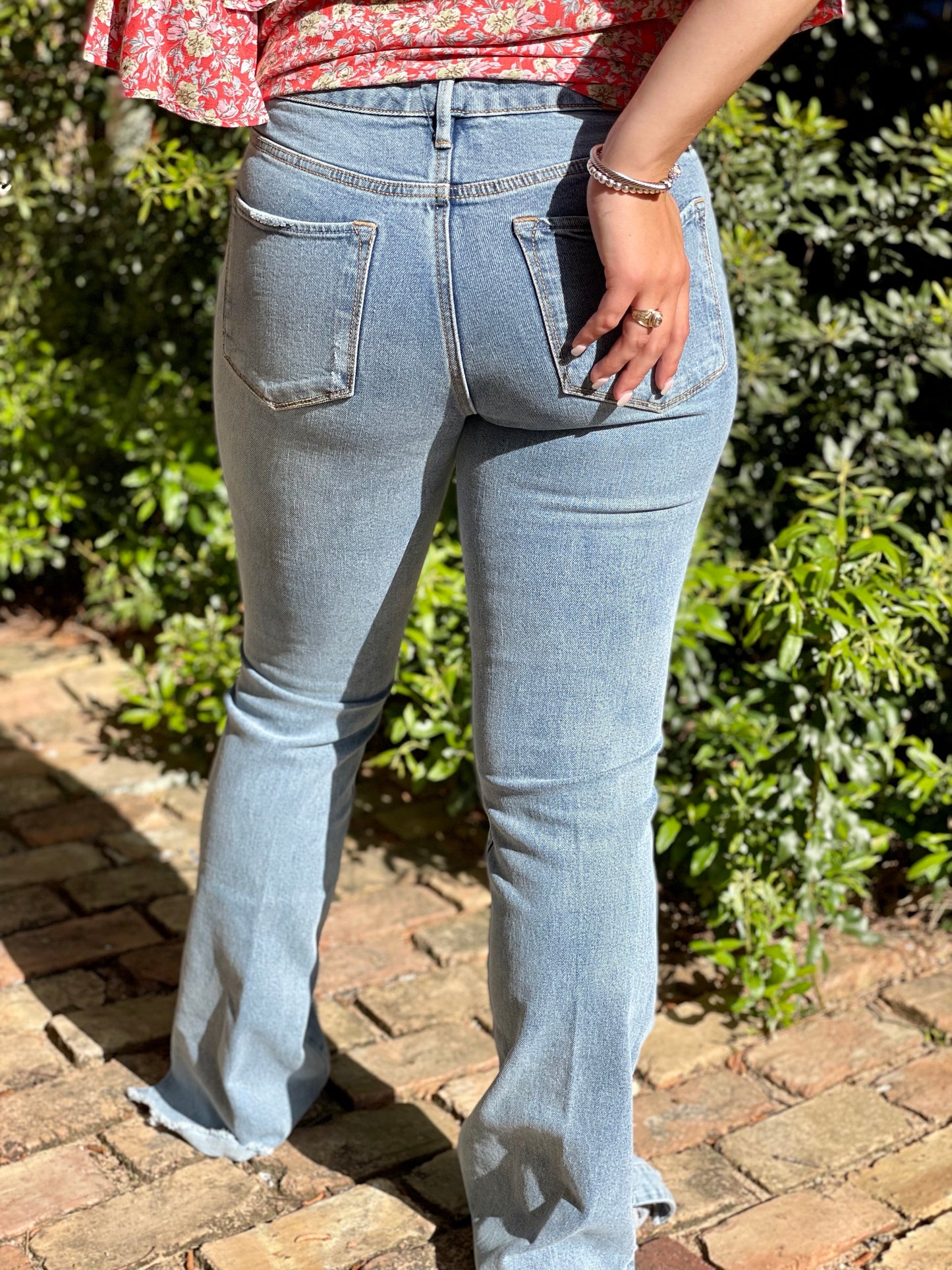 JAXTYN DEAR JOHN HIGH RISE FLARE