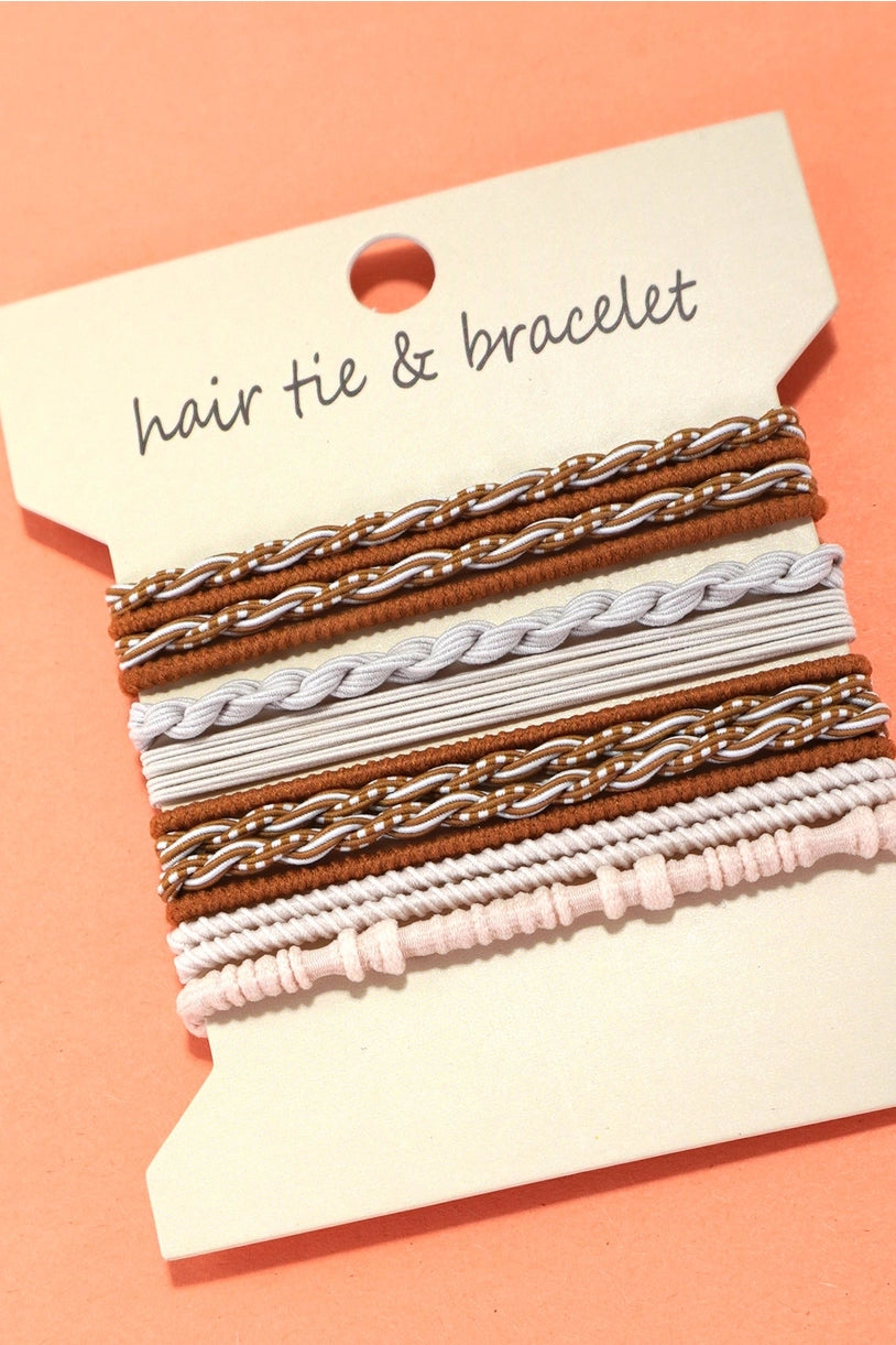 Boho Dual Function Knot Bracelet Hair Ties!