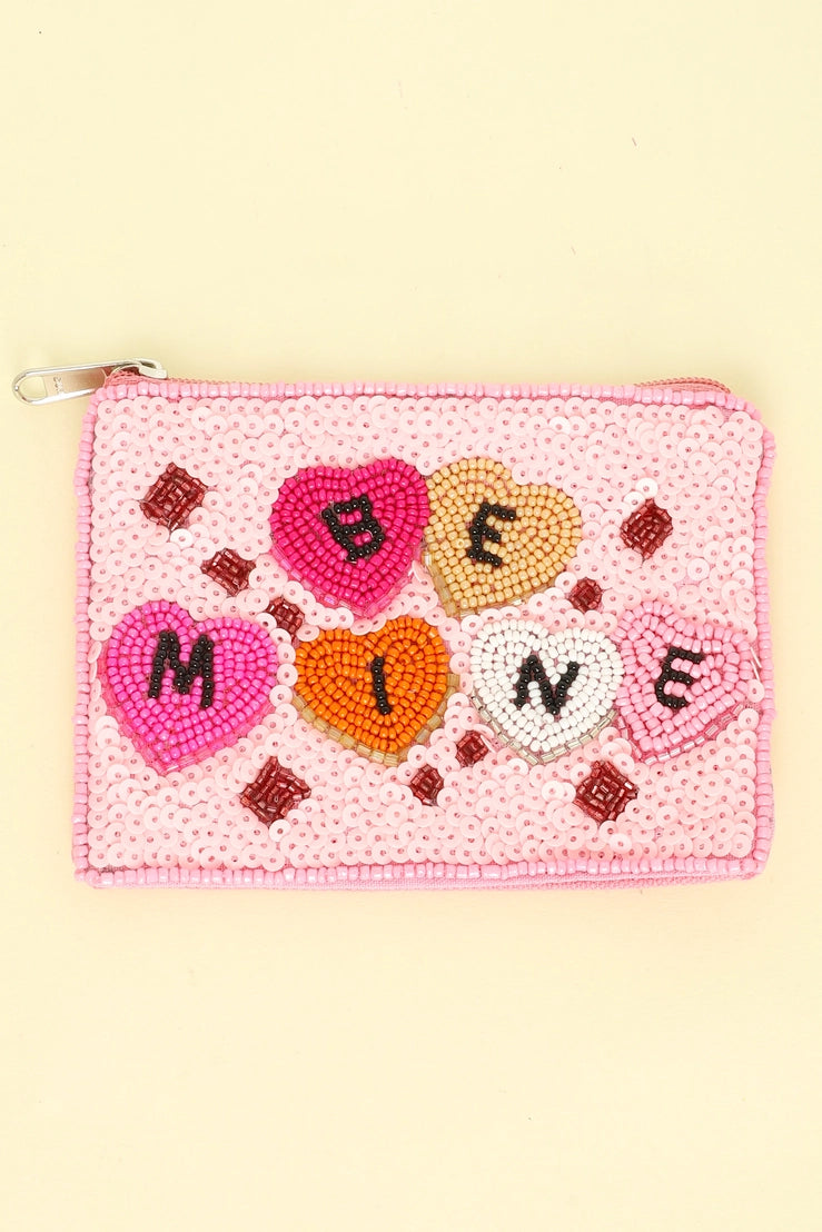 Valentine Theme Be Mine Coin Bag