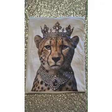 QUEEN CHEETAH TEE