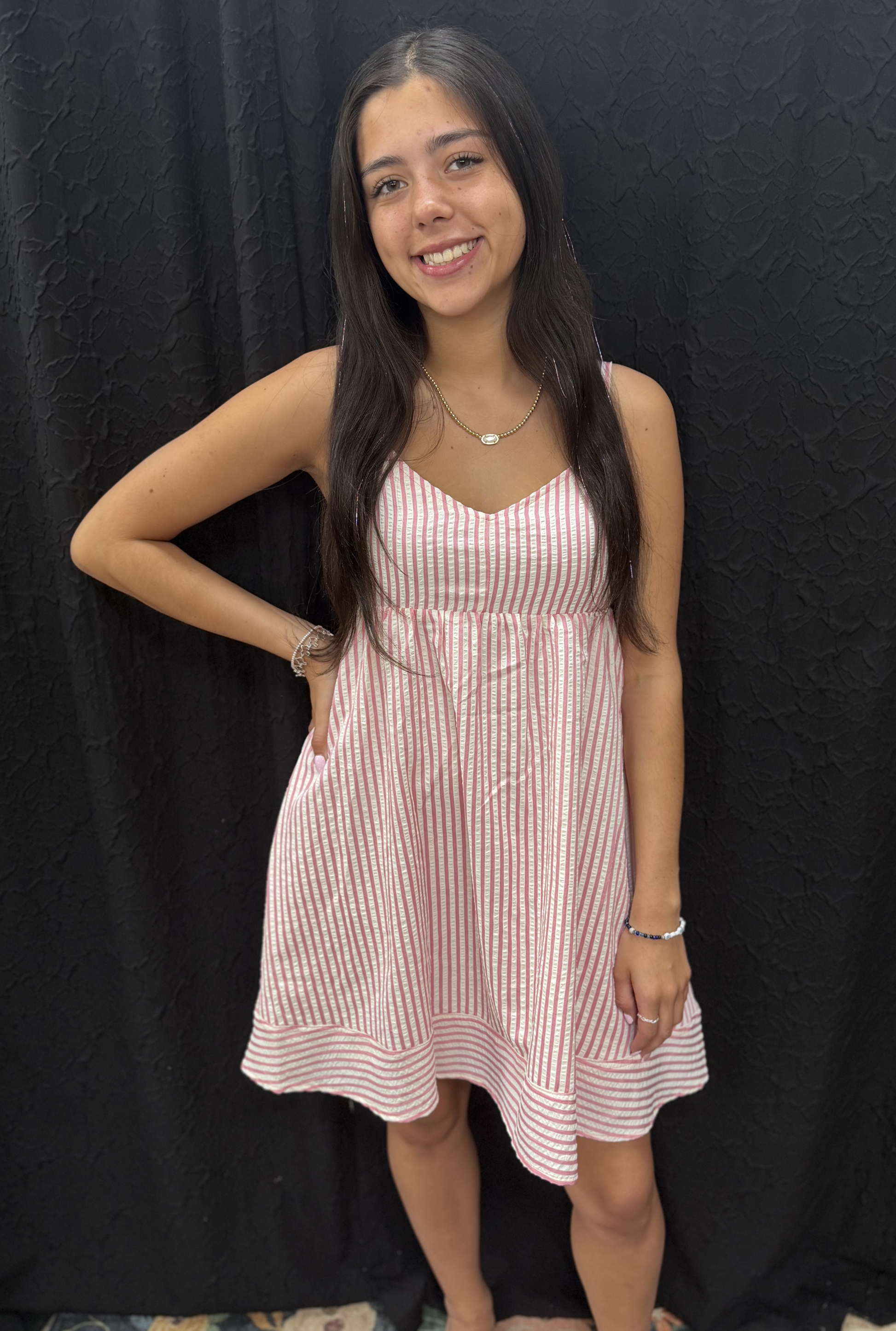 yellow silk dress PINK BABYDOLL BOW DRESS – Six Shooter Junction Boutique