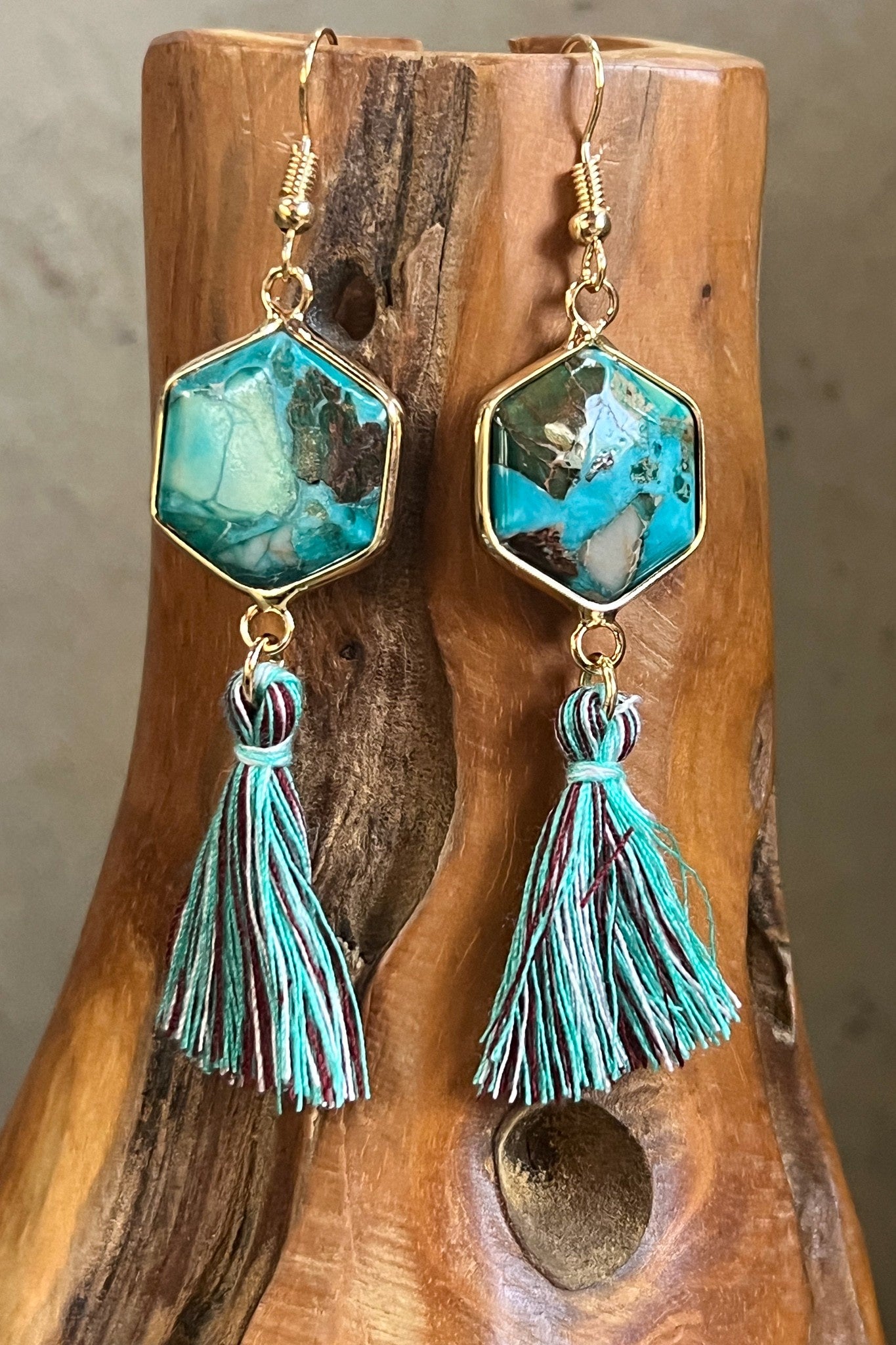 Janet Earrings Turquoise
