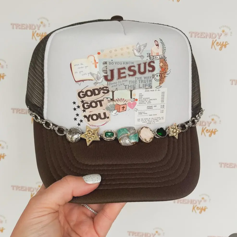 "God's Got You" Graphic Trucker Hat