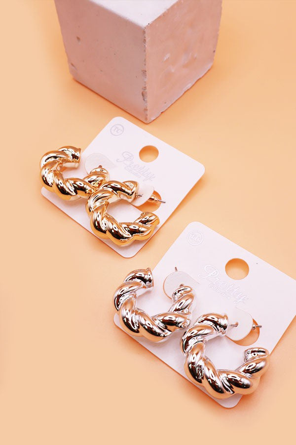 TWISTED MULTI EARRINGS