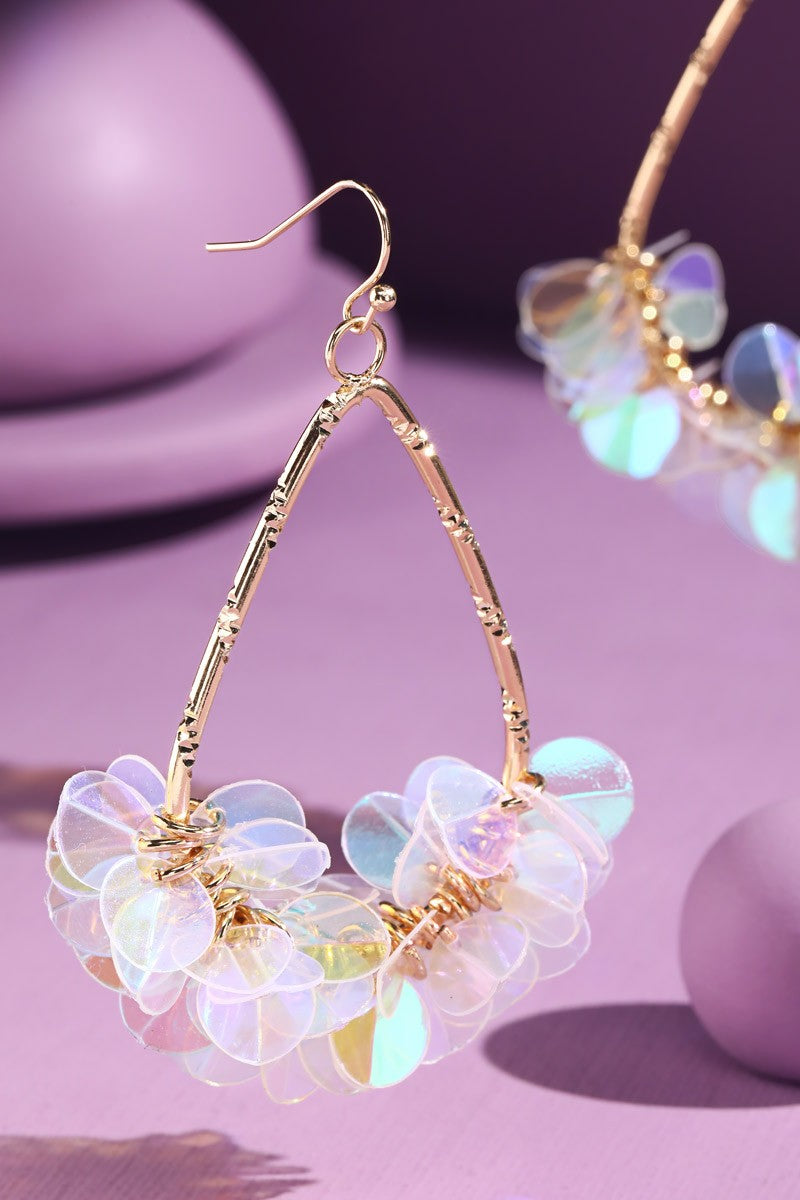 DAZZLING DROP EARRINGS