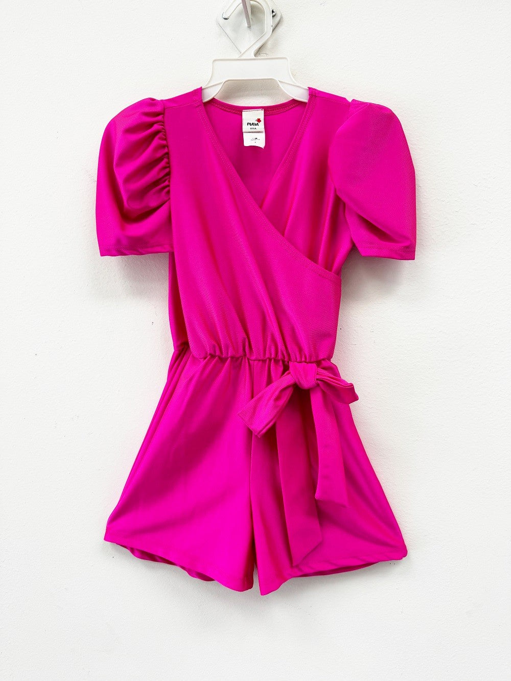 KIDS GIRLS DAY PINK ROMPER