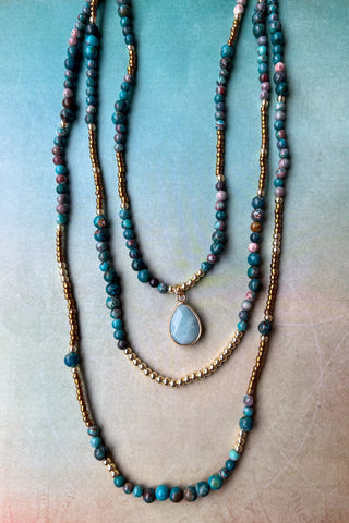 Maggie Necklace Turquoise