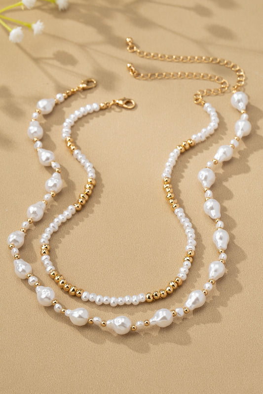 PEARL NECKLACE SET