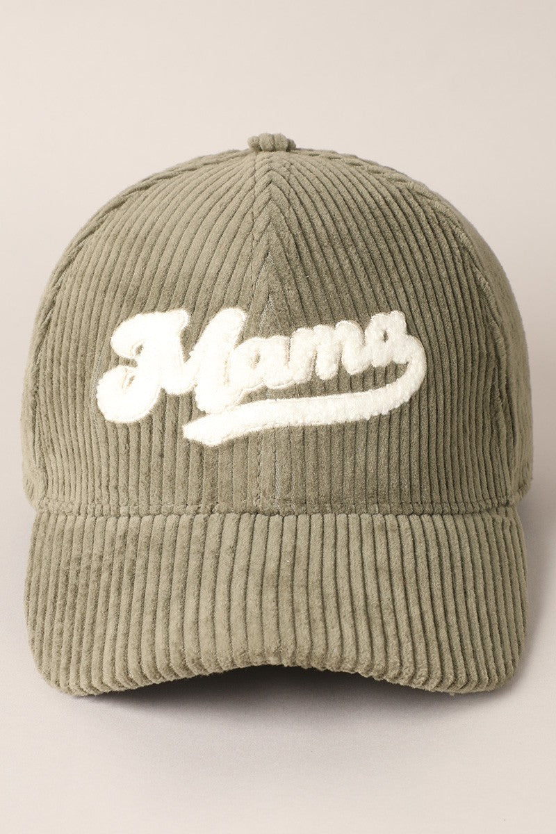 MAMA CORDUROY HAT