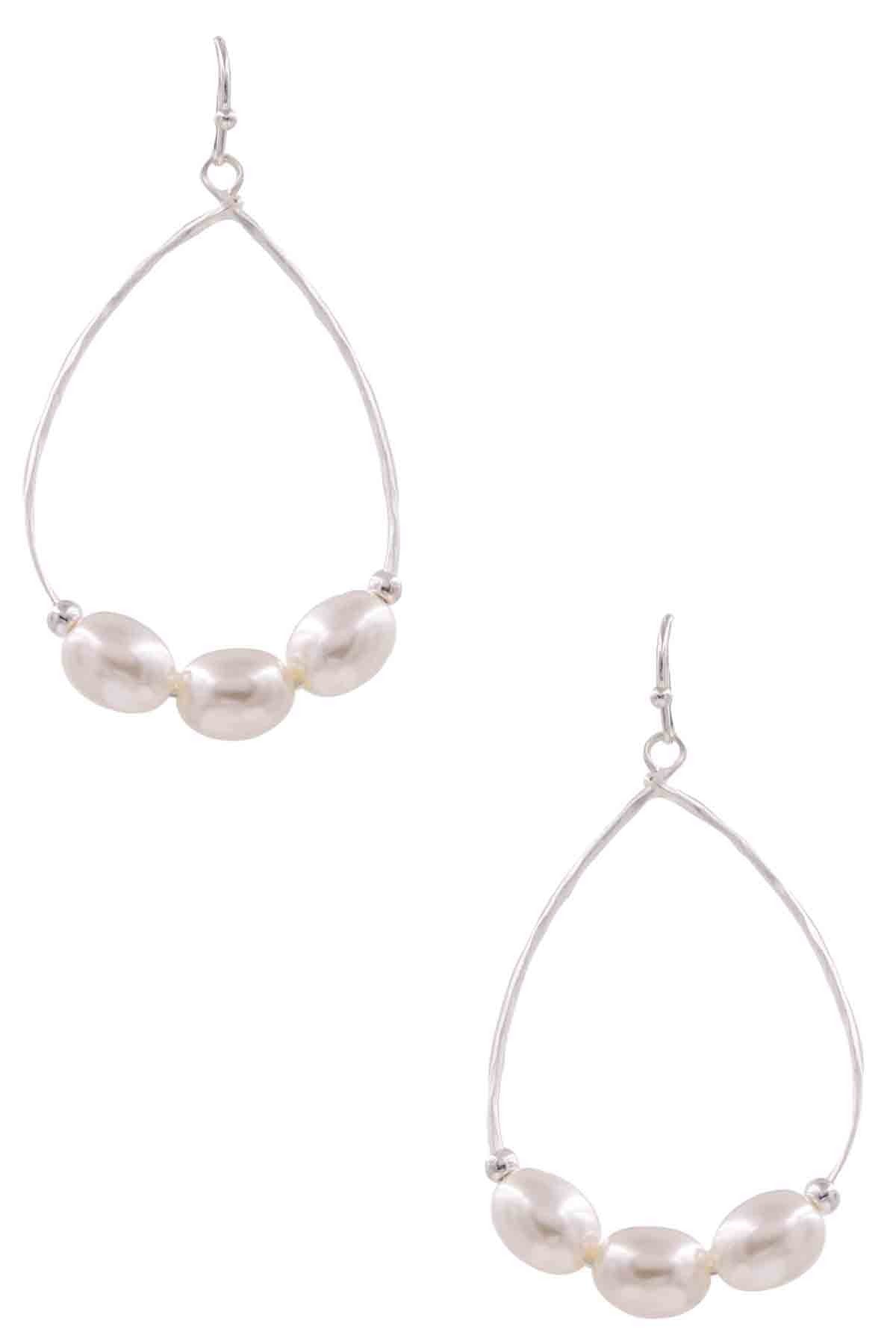 PEARL DROP EARRINGS