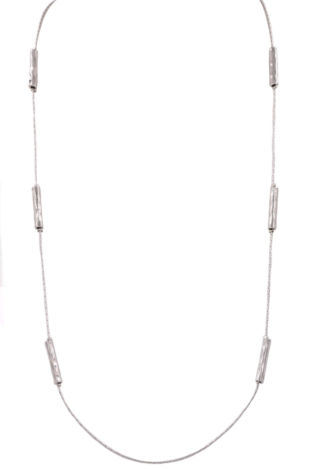 METAL BAR LINKED NECKLACE