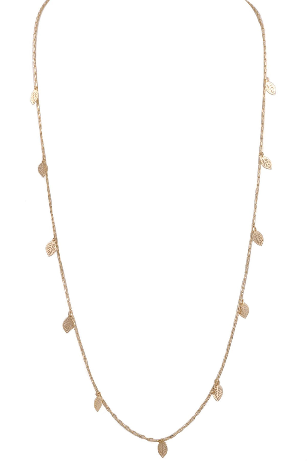 LEAF METAL NECKLACE