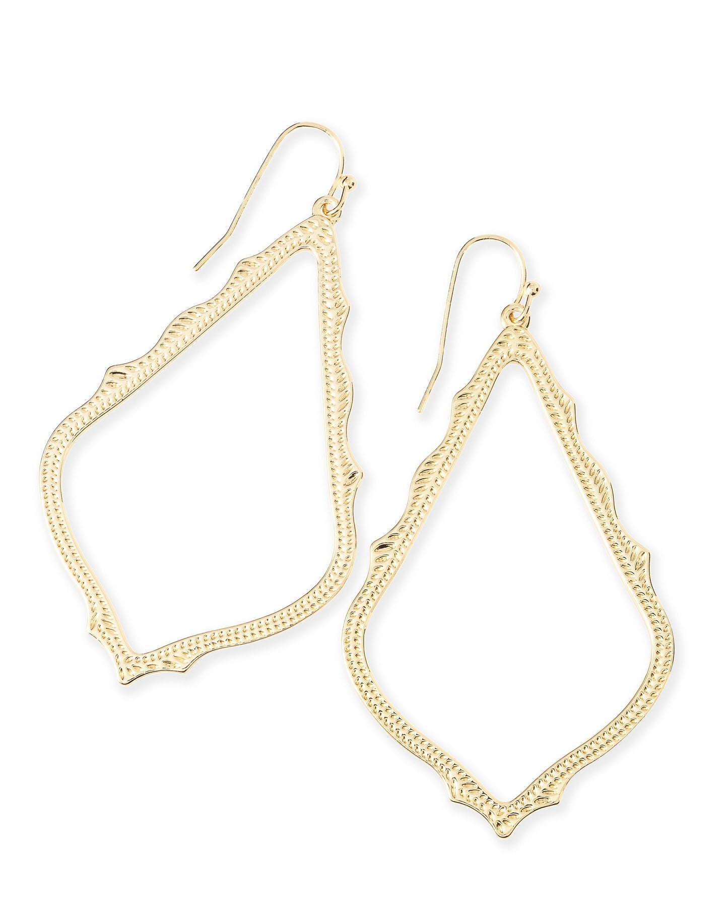 SOPHEE EARRINGS GOLD METAL