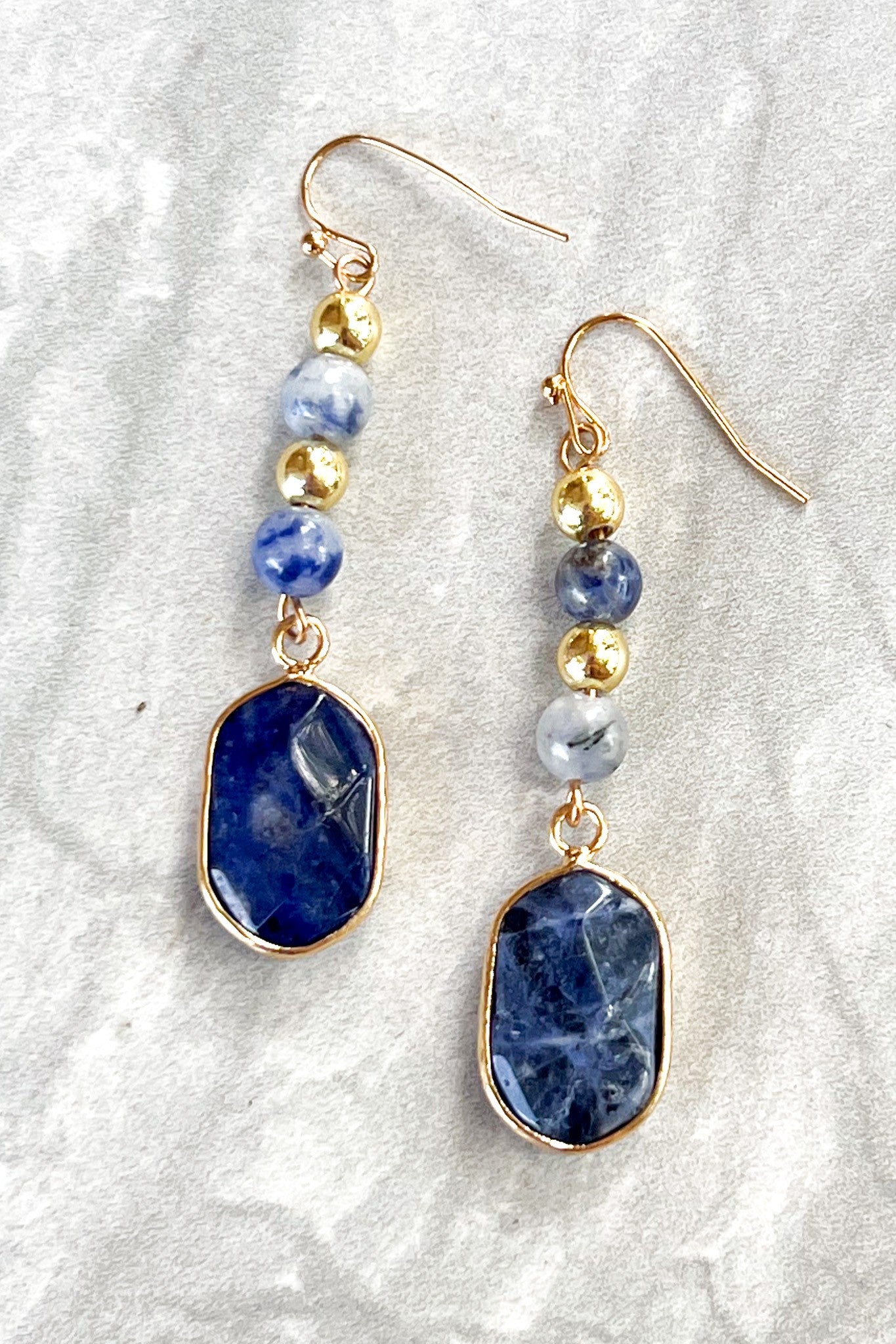 Maggie Earrings Blue