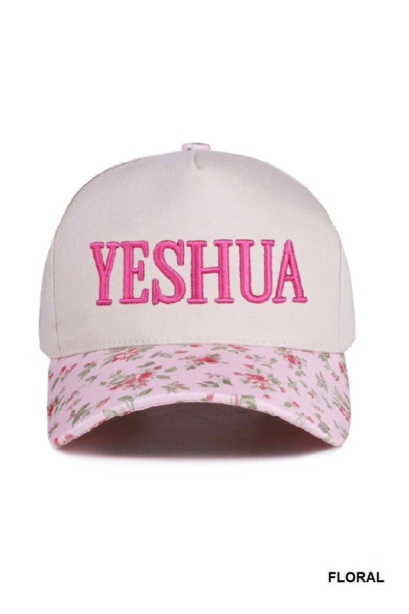 YESHUA FEELINGS TWO-TONE CANVAS COTTON CAP