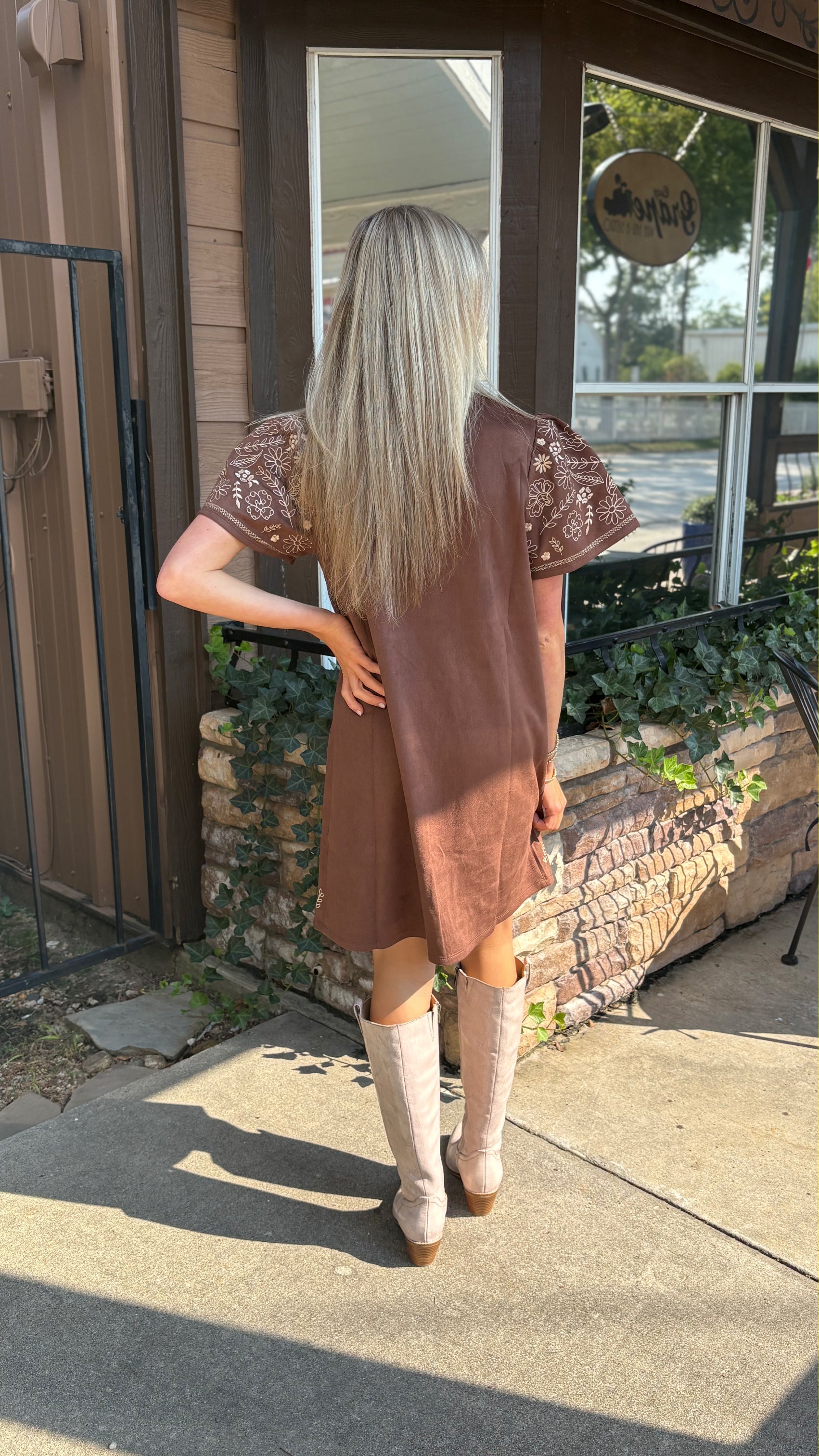 BROWN BILLY DRESS