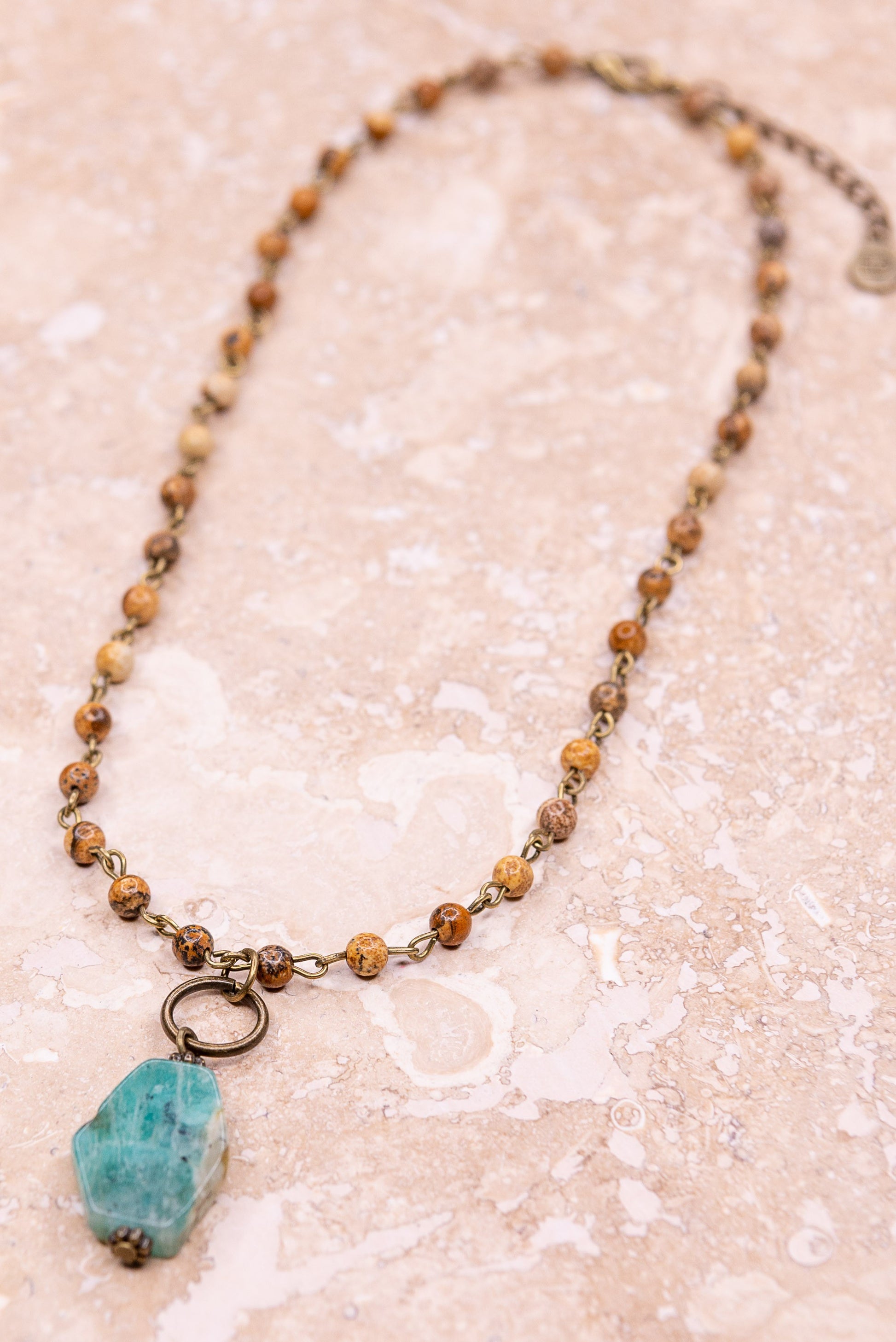 Courtney Necklace Jasper