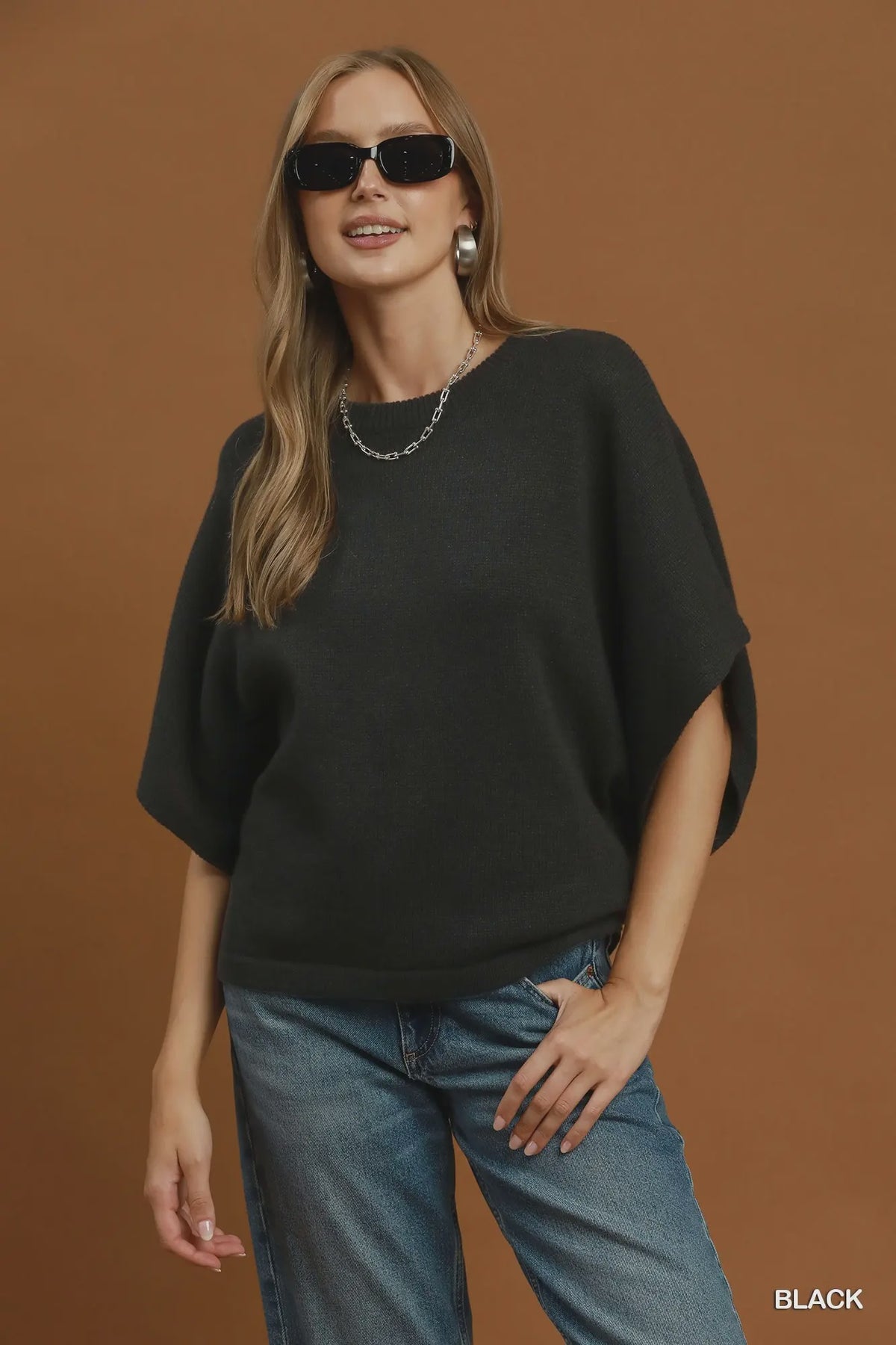 BLACK WYLA TOP