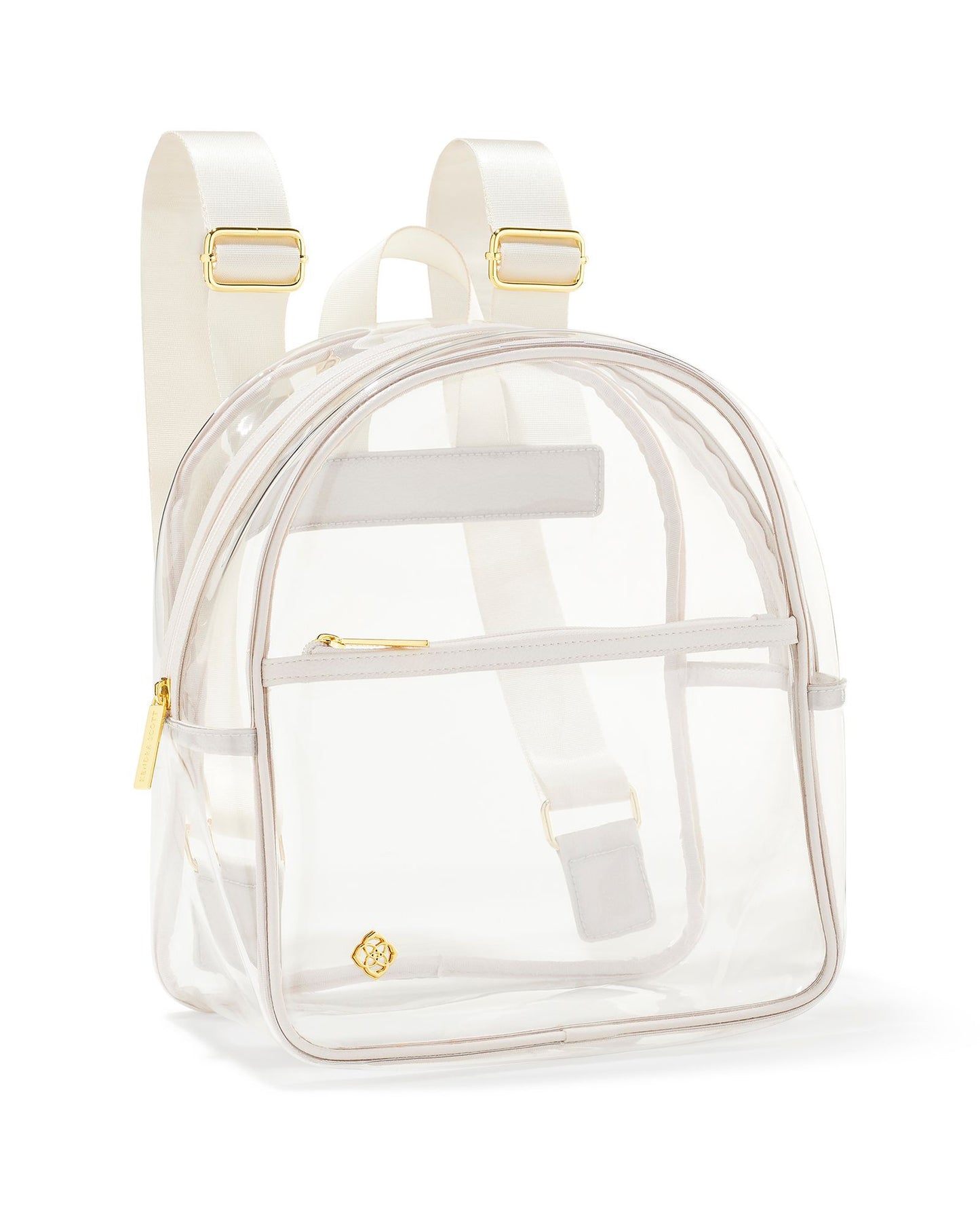 CLEAR BACK PACK GOLD CLEAR