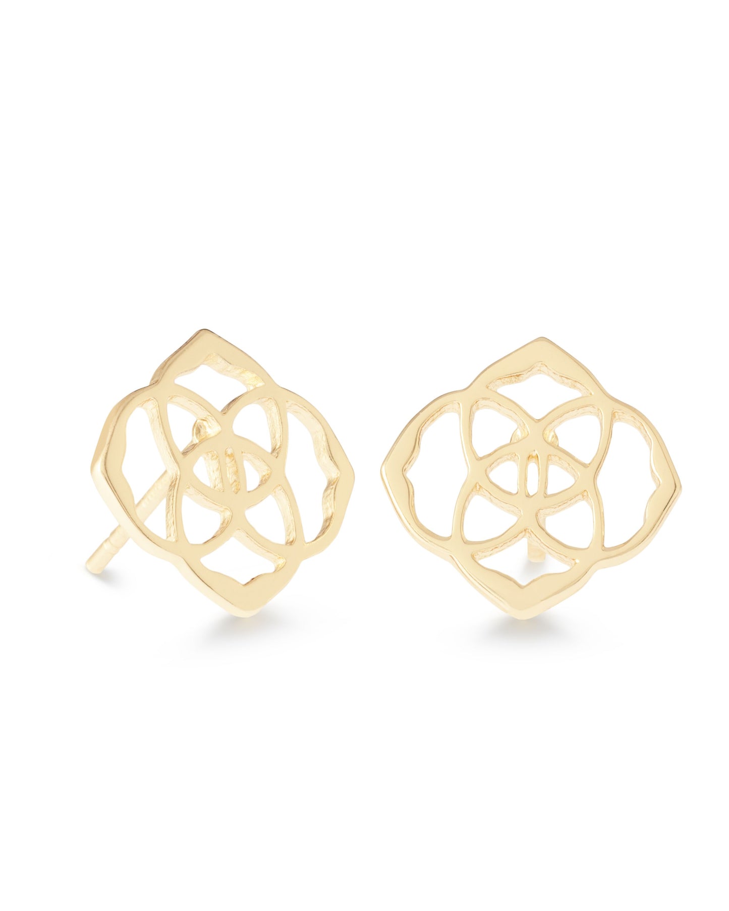 DIRA STUD EARRING GOLD METAL