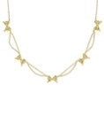 BOW STRAND NECKLACE GOLD