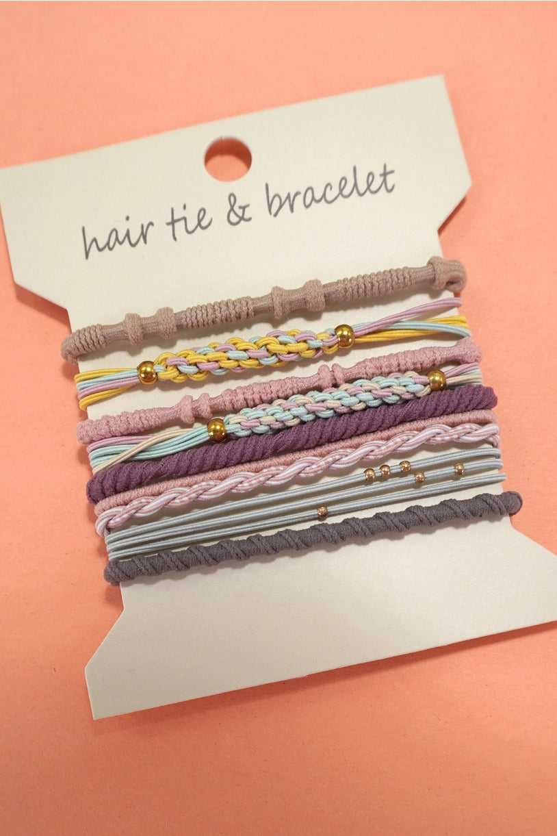 Boho Dual Function Knot Bracelet Hair Ties!