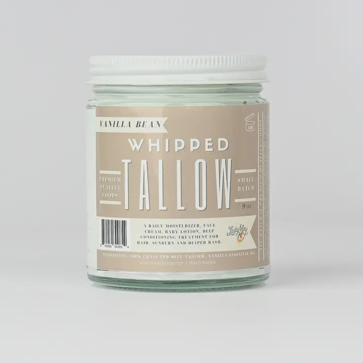 All Natural Grass Fed Beef Tallow Moisturizer
