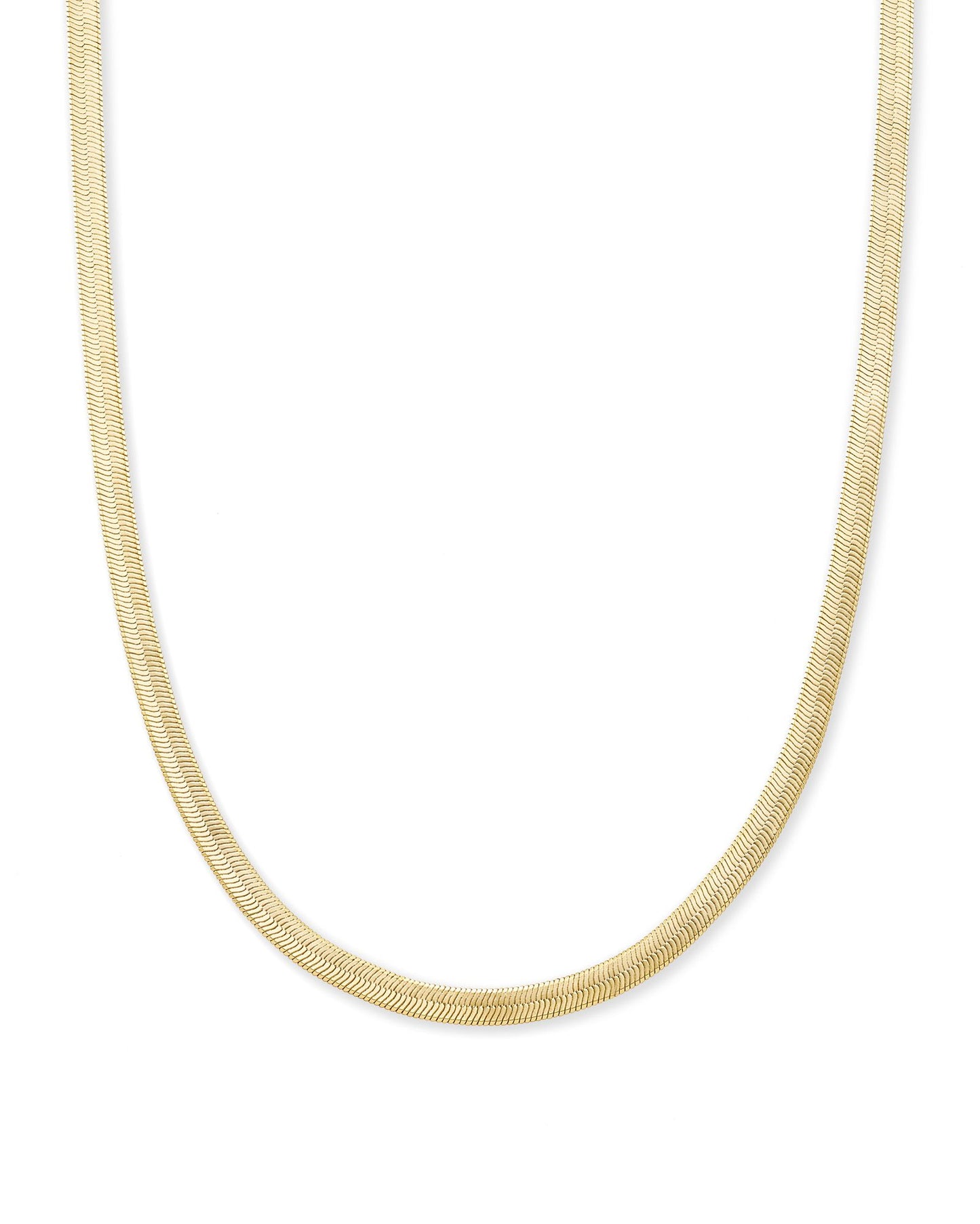 KASSIE CHAIN NECKLACE GOLD METAL