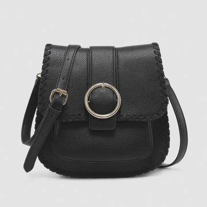 Sandra Buckle Flapover Crossbody