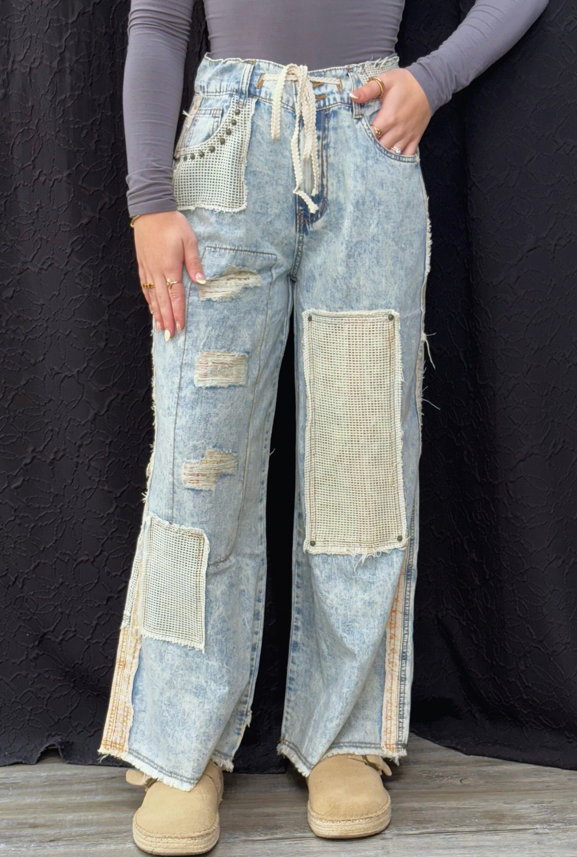 POL DENIM PANTS