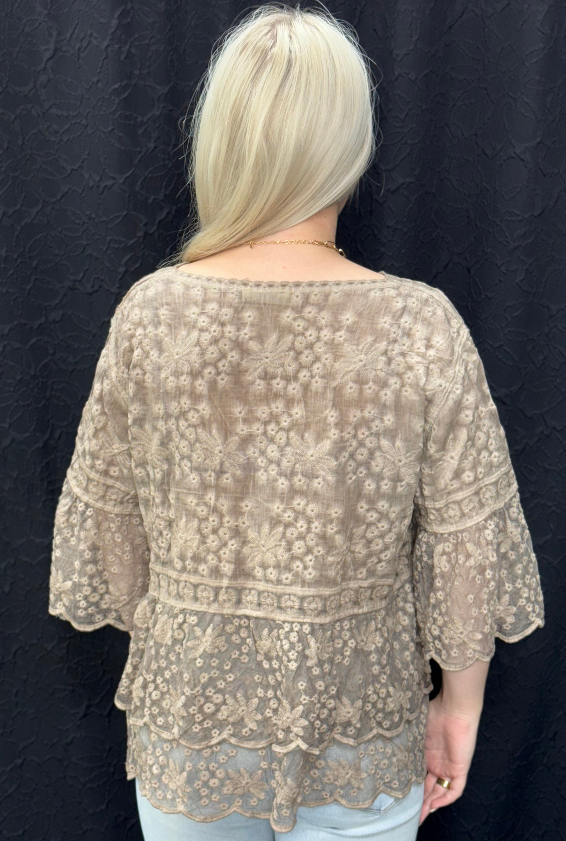 LACE LEANA TOP