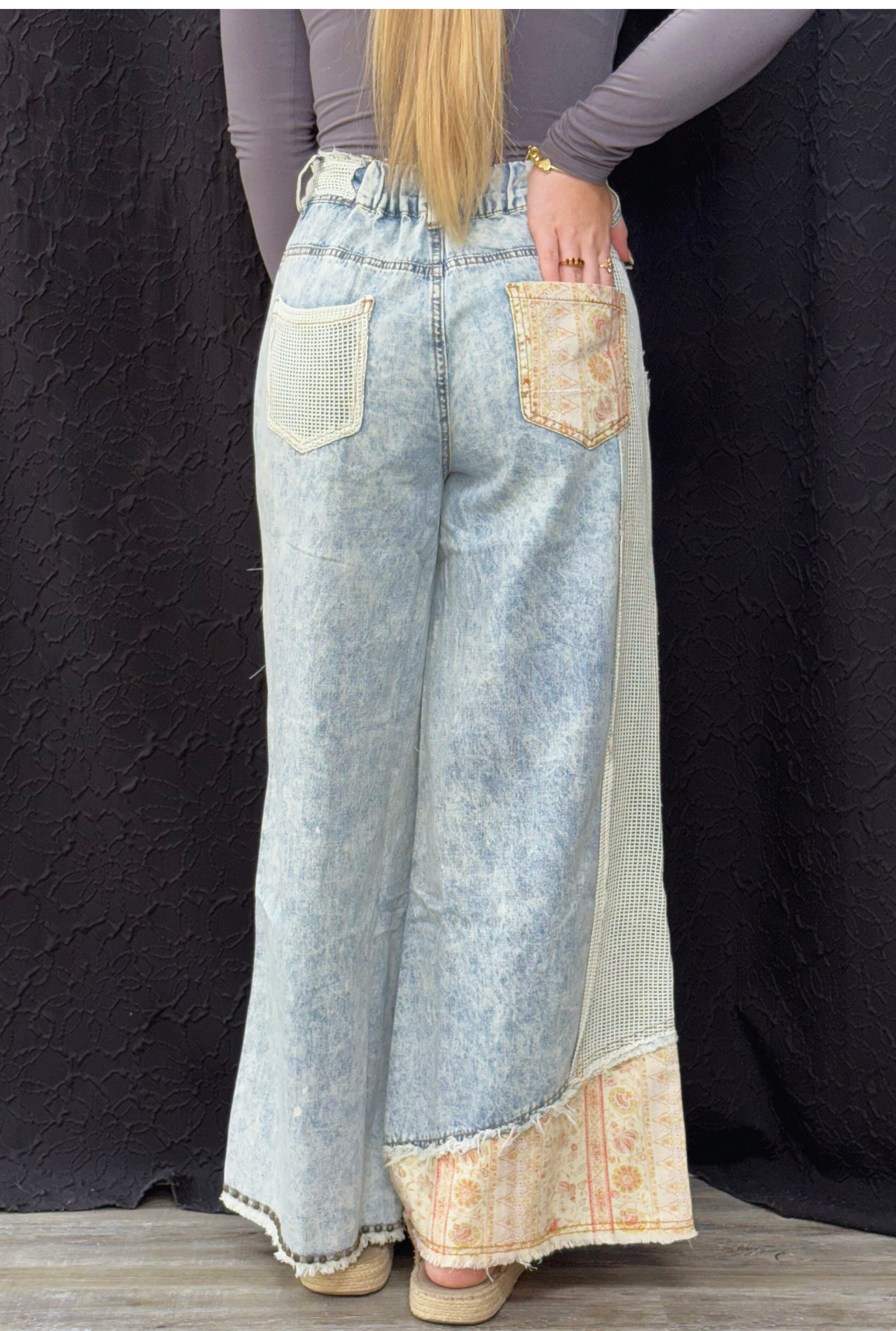 POL DENIM PANTS