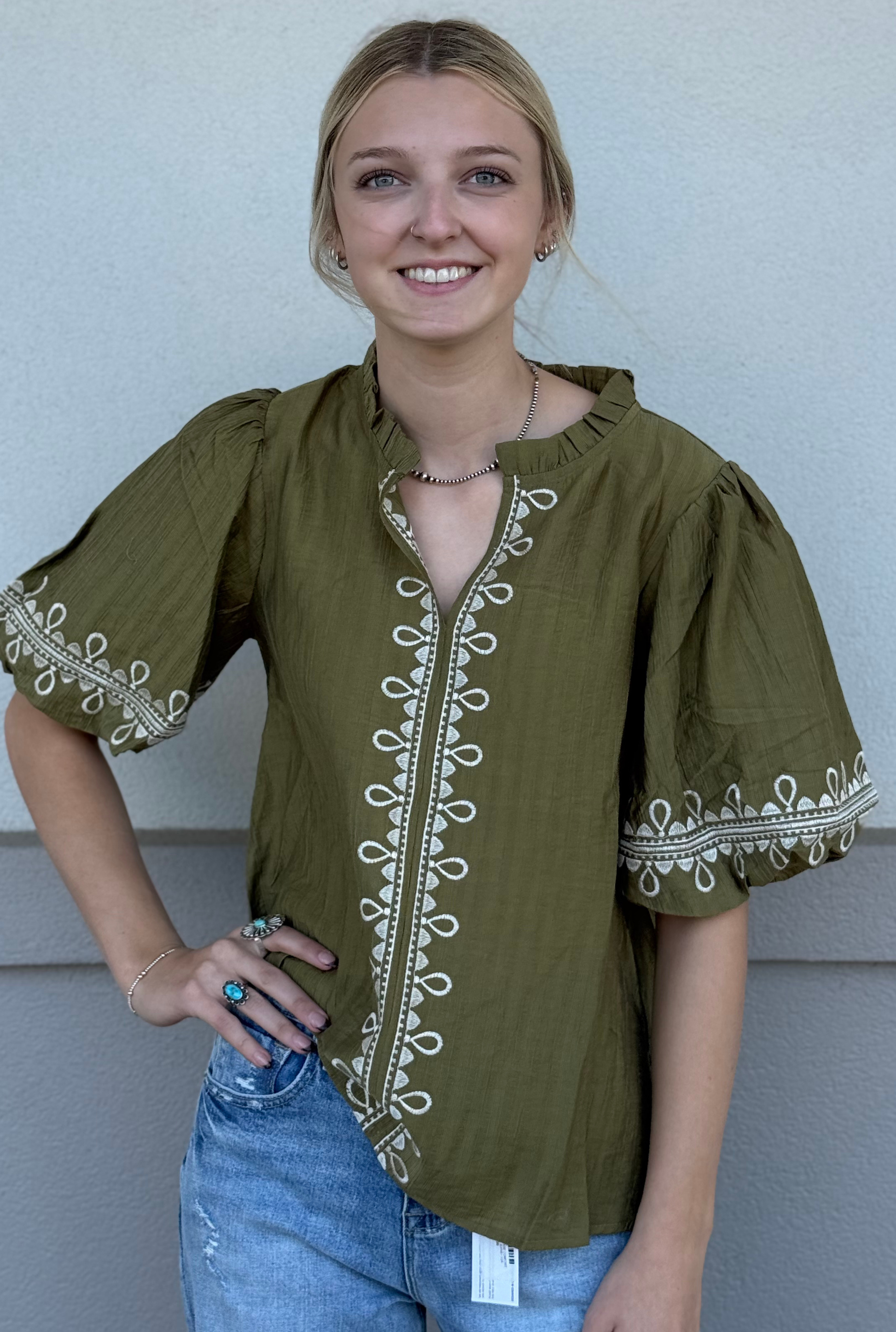 OLIVE EMMA TOP