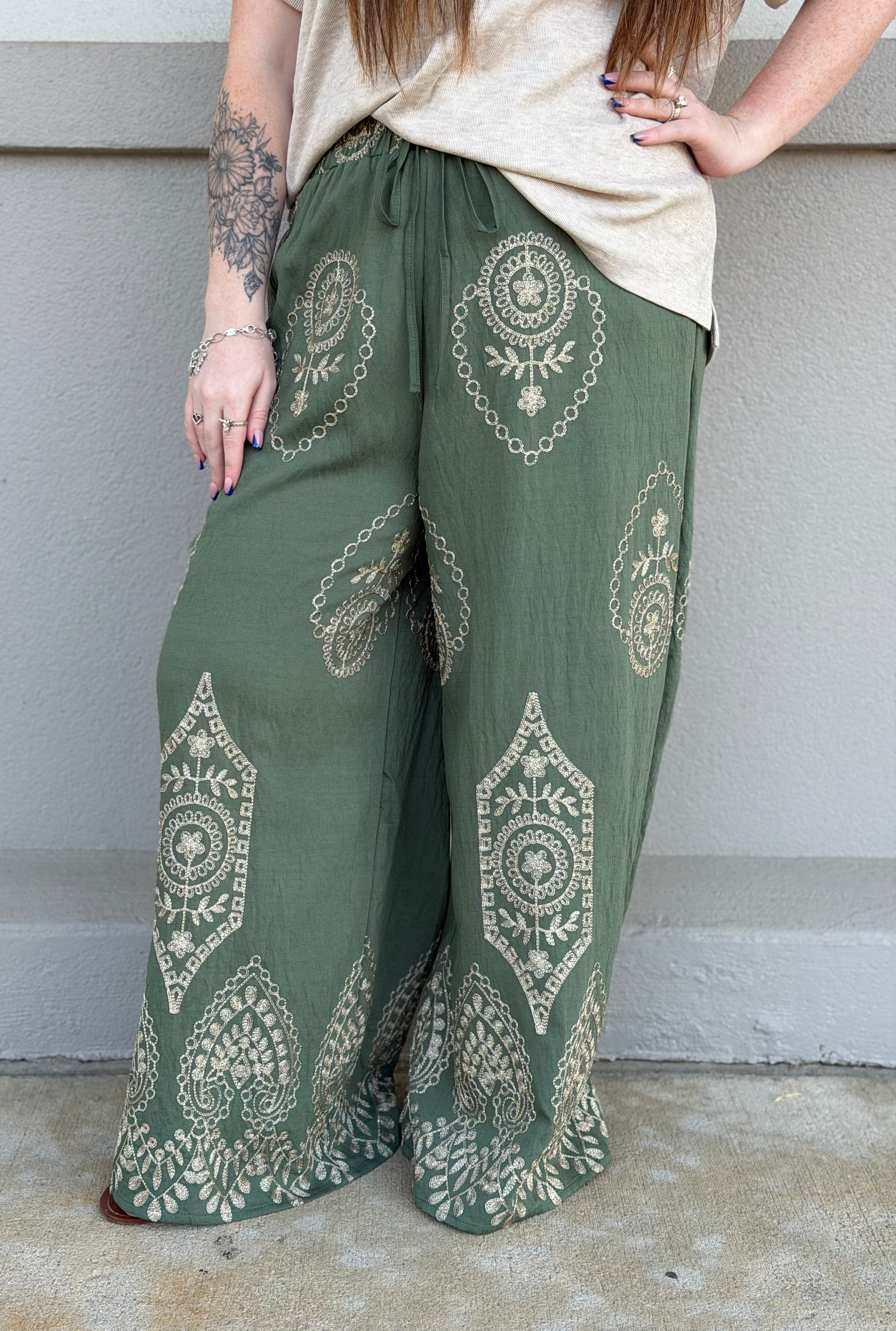 OLIVE KAILEY PANTS