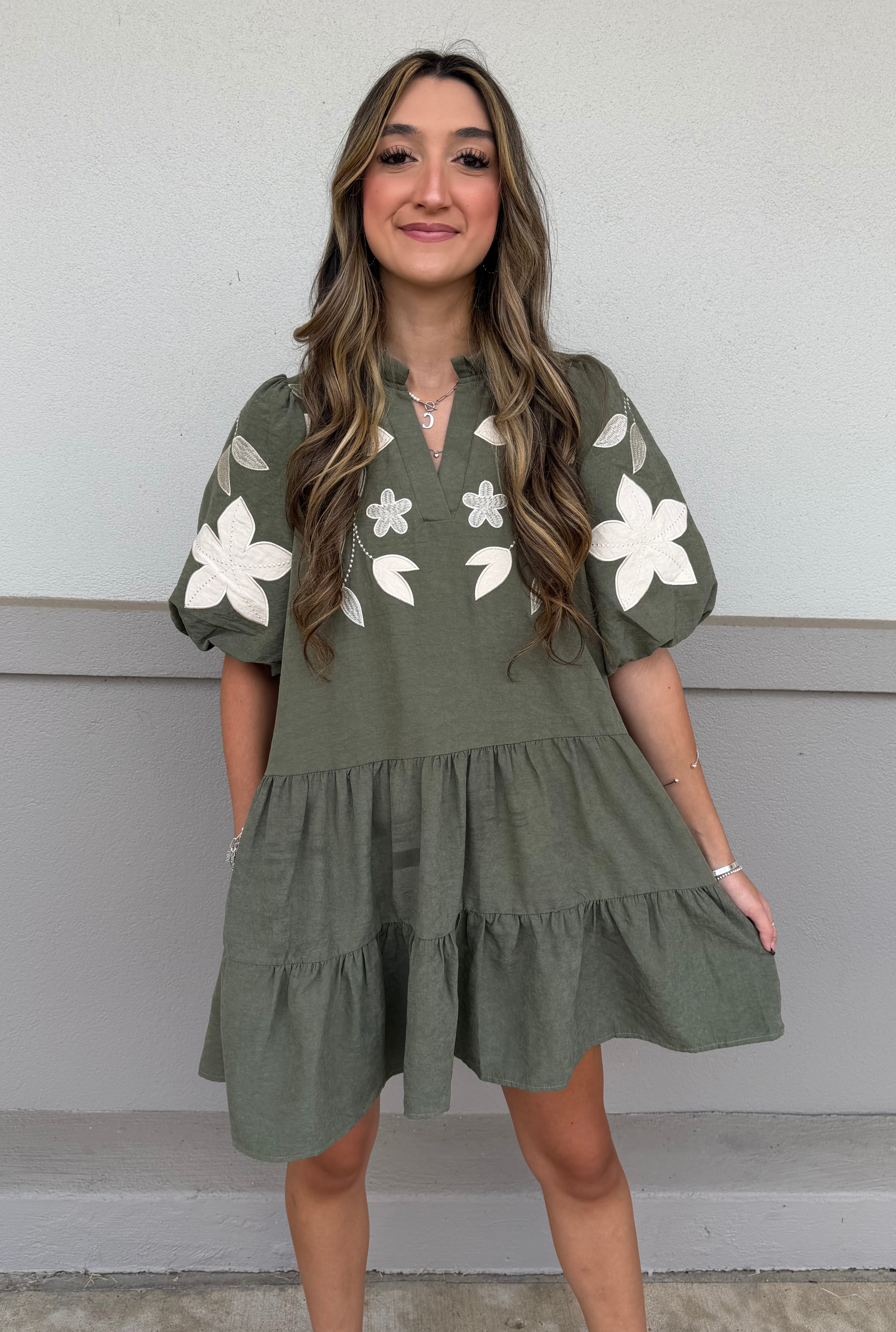 OLIVE ROBIN DRESS