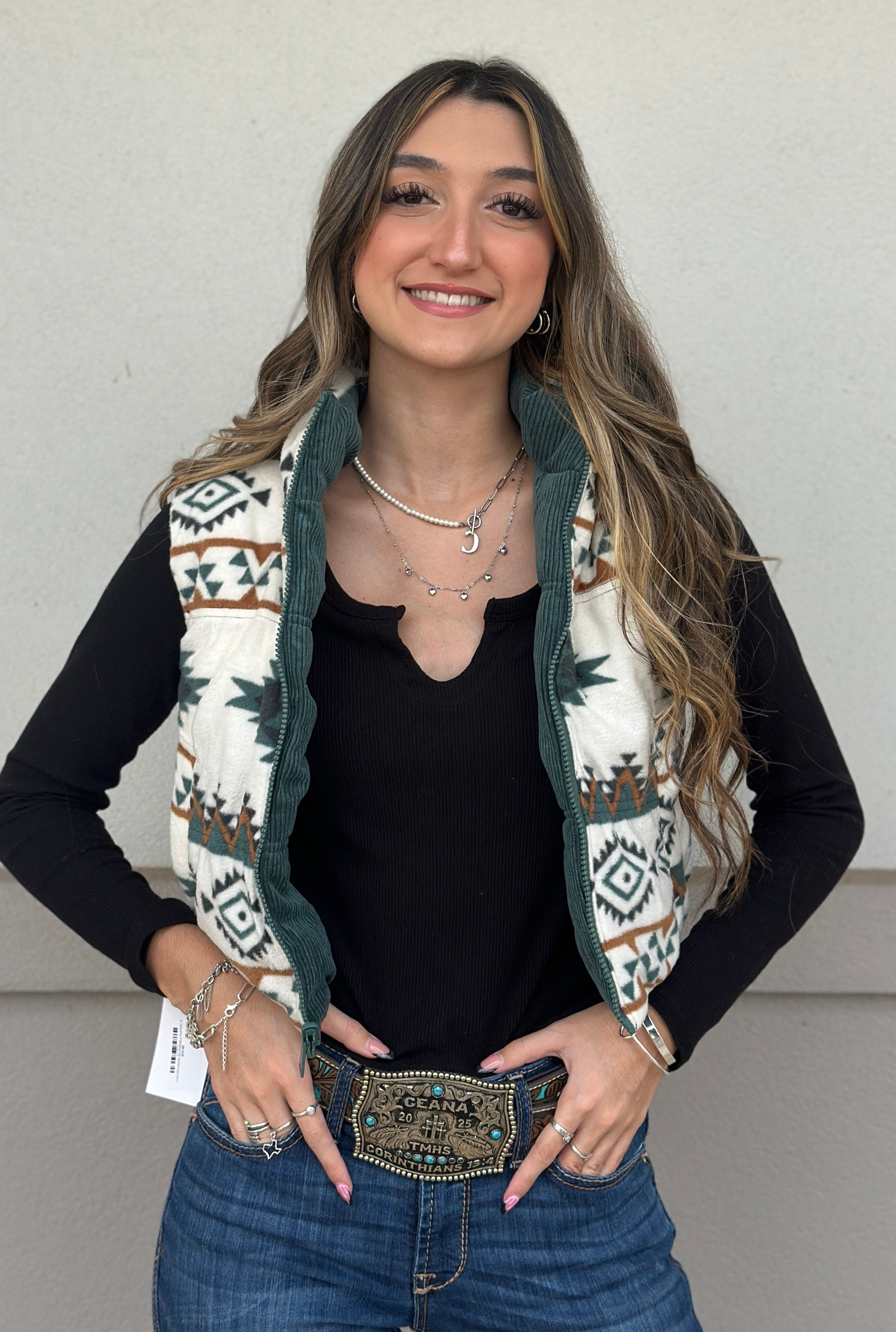 HUNTER GREEN REVERSIBLE PUFFER