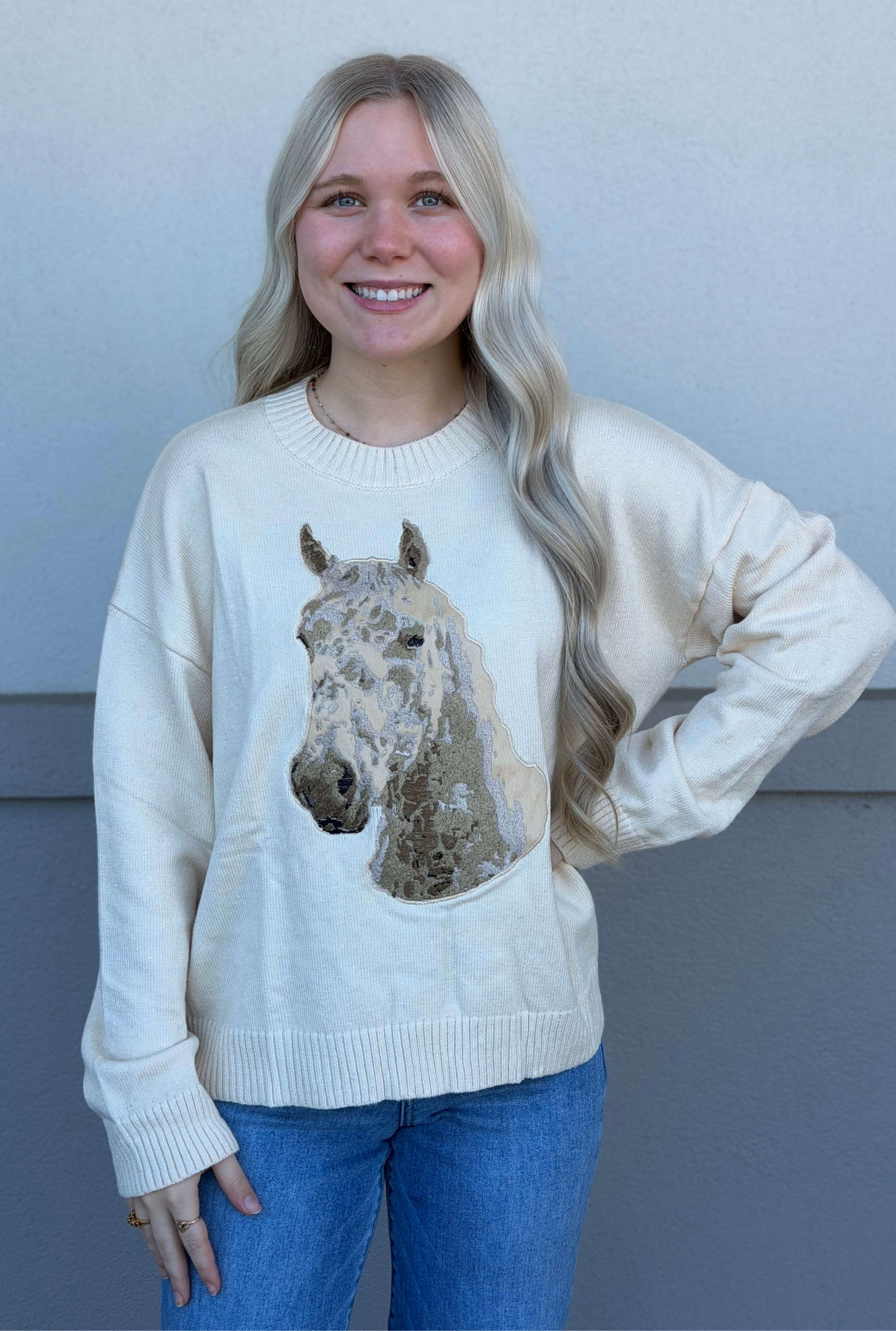 HORSE SWEATSHIRT