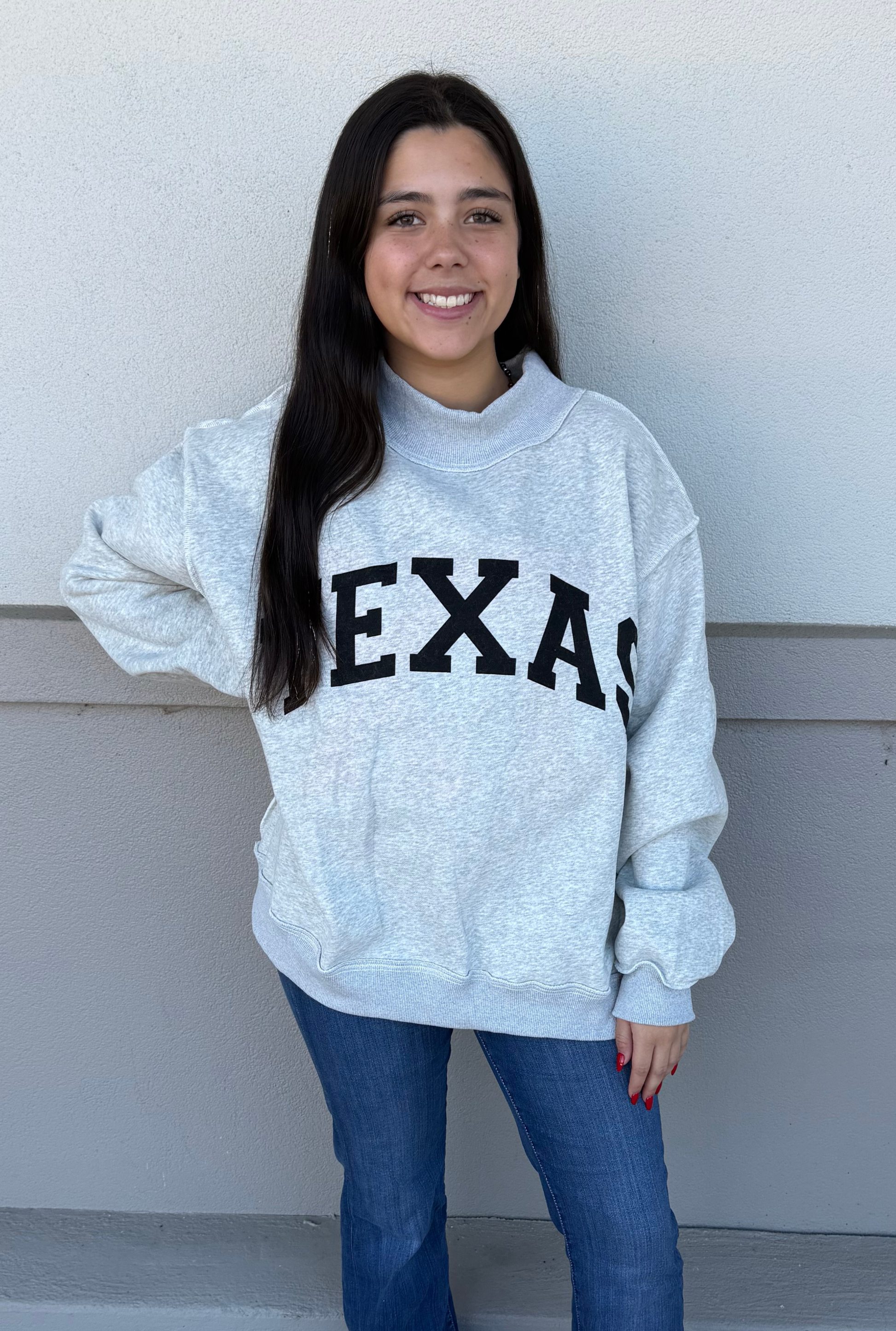 TEXAS & TX GRAPHIC SWEATSHIRT