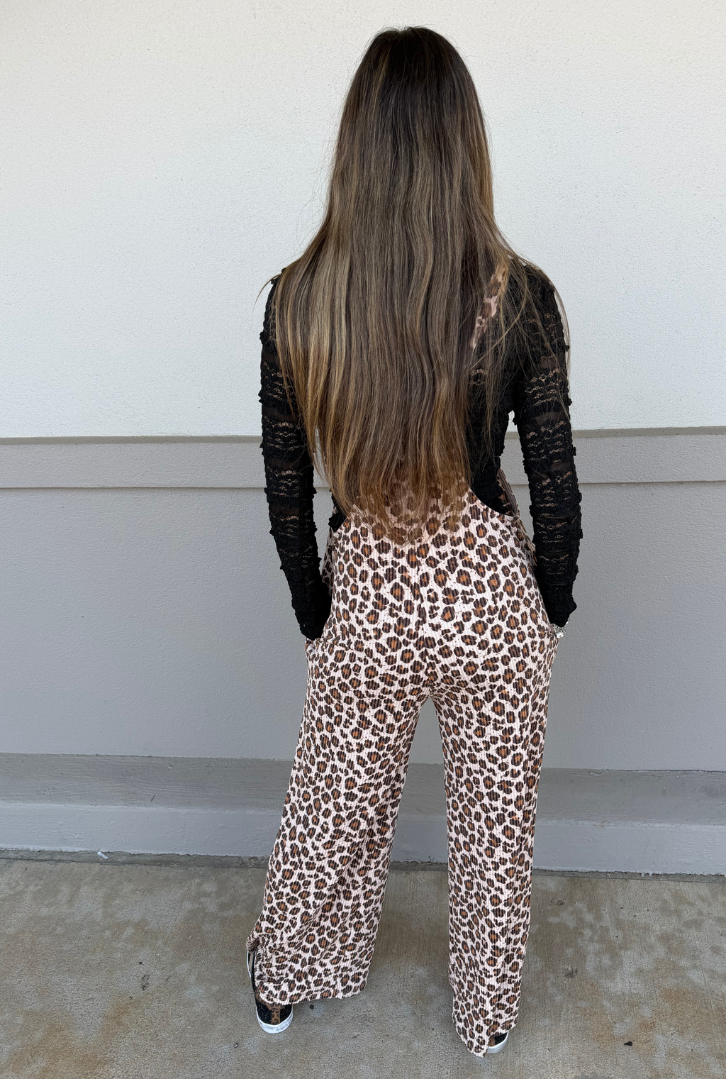LEOPARD OVERALL JUMPSUIT