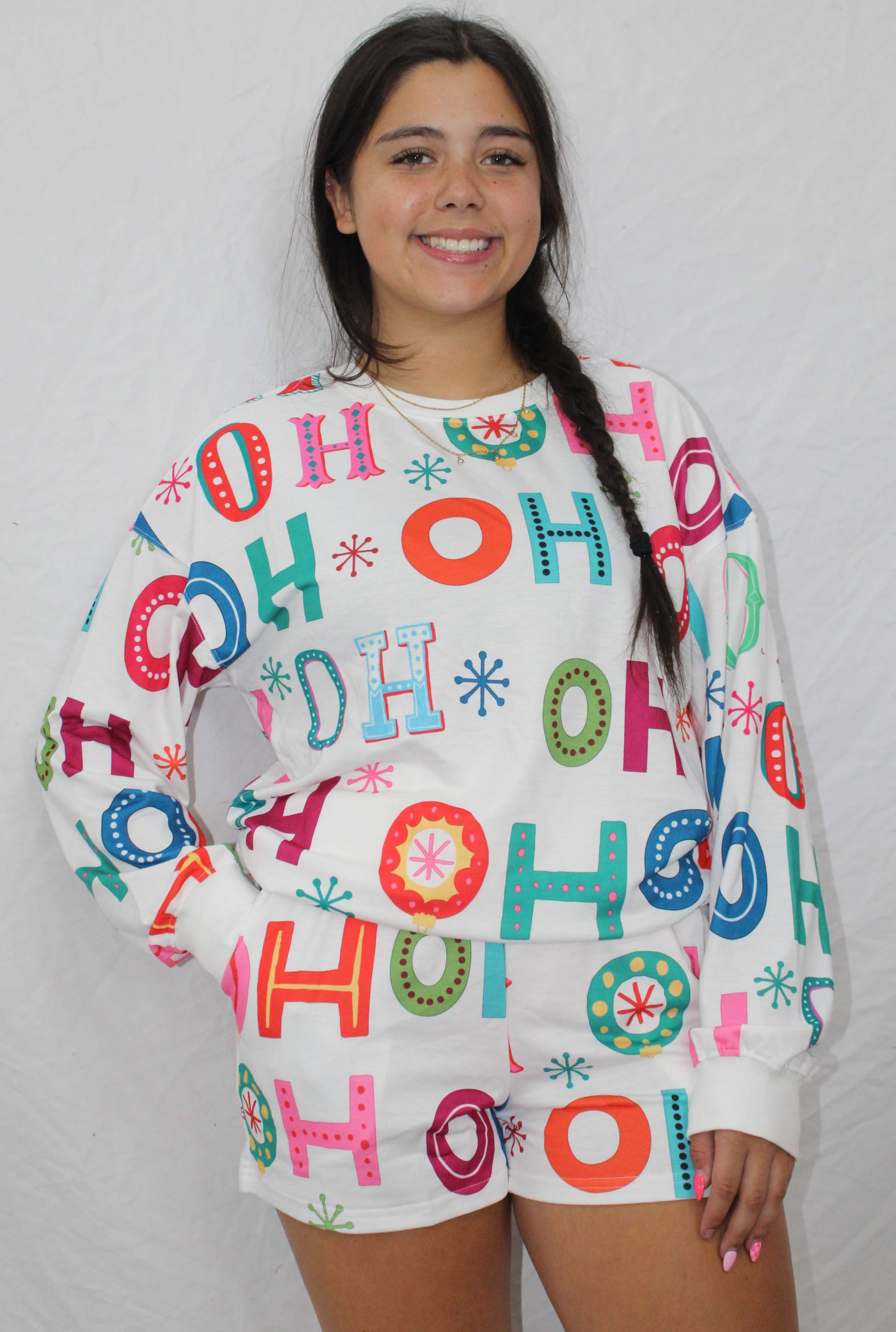 CHRISTMAS SHORTS SET