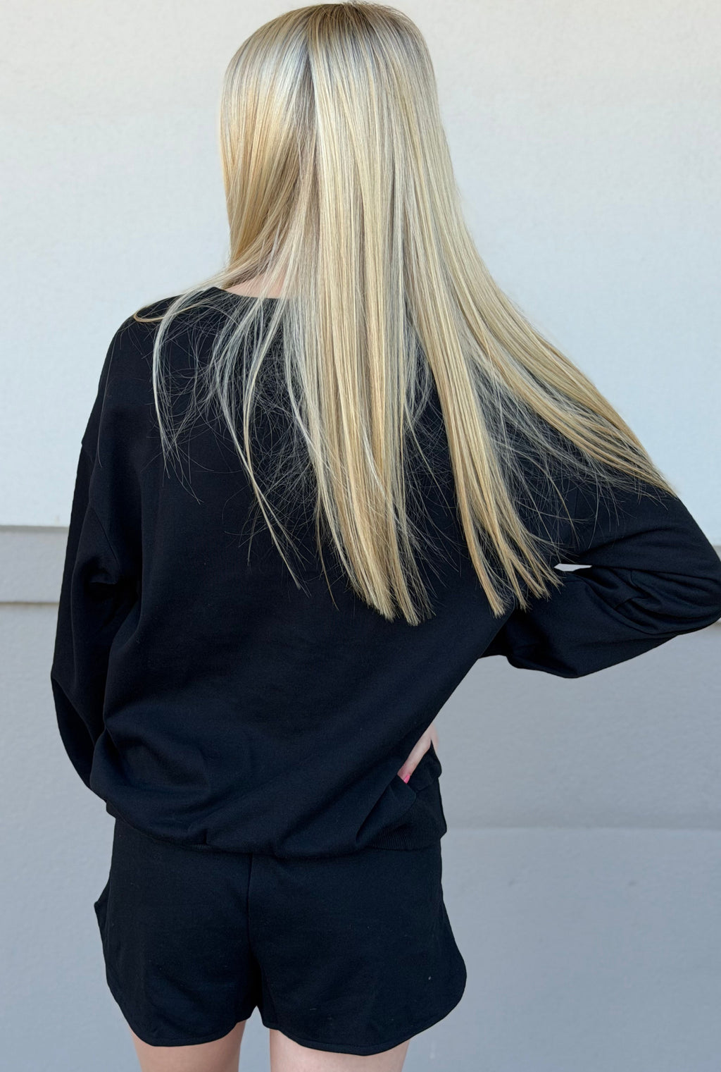 BLACK COFFEE SEQUIN SET