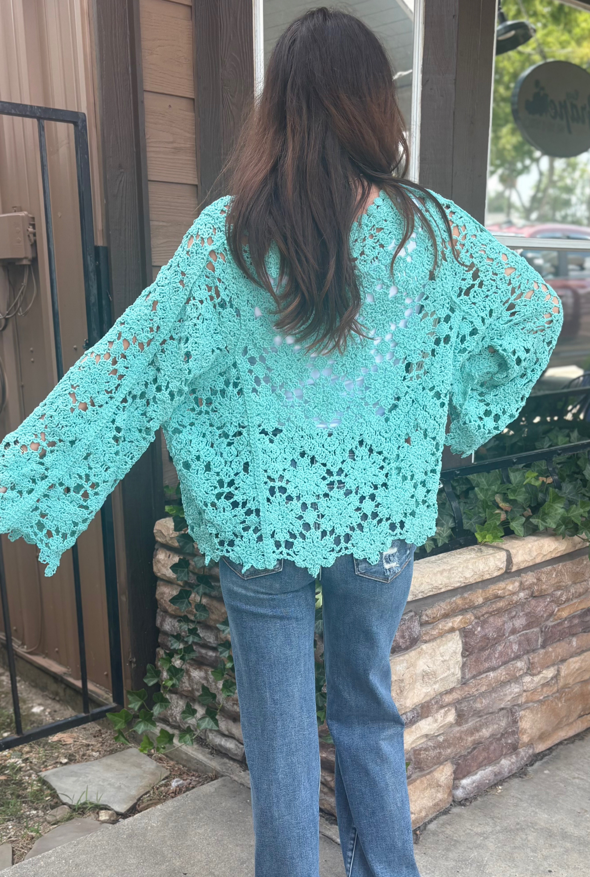 TEAL LYNN TOP