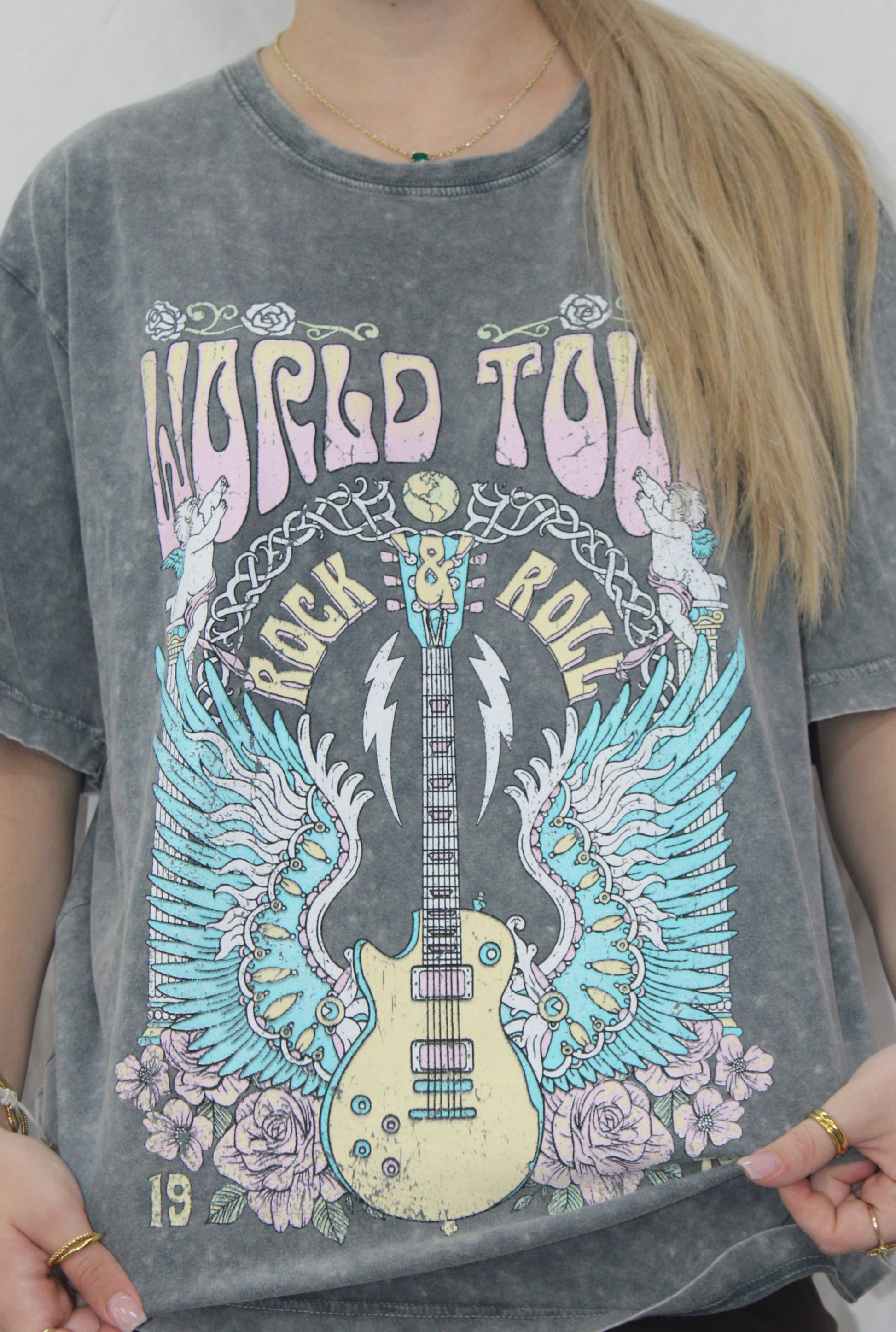 DENIM WORLD TOUR GRAPHIC TEE