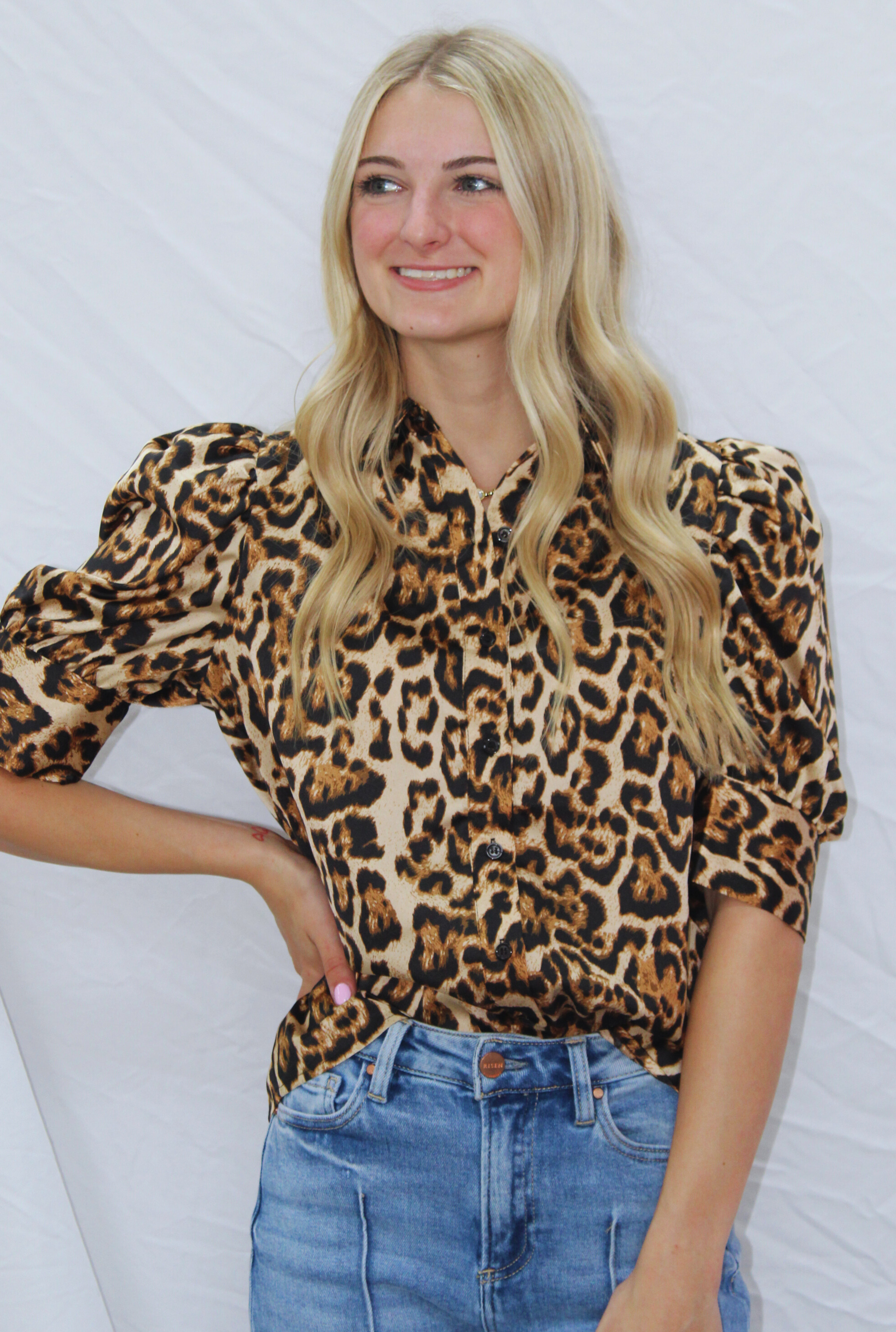 LEOPARD LILA TOP