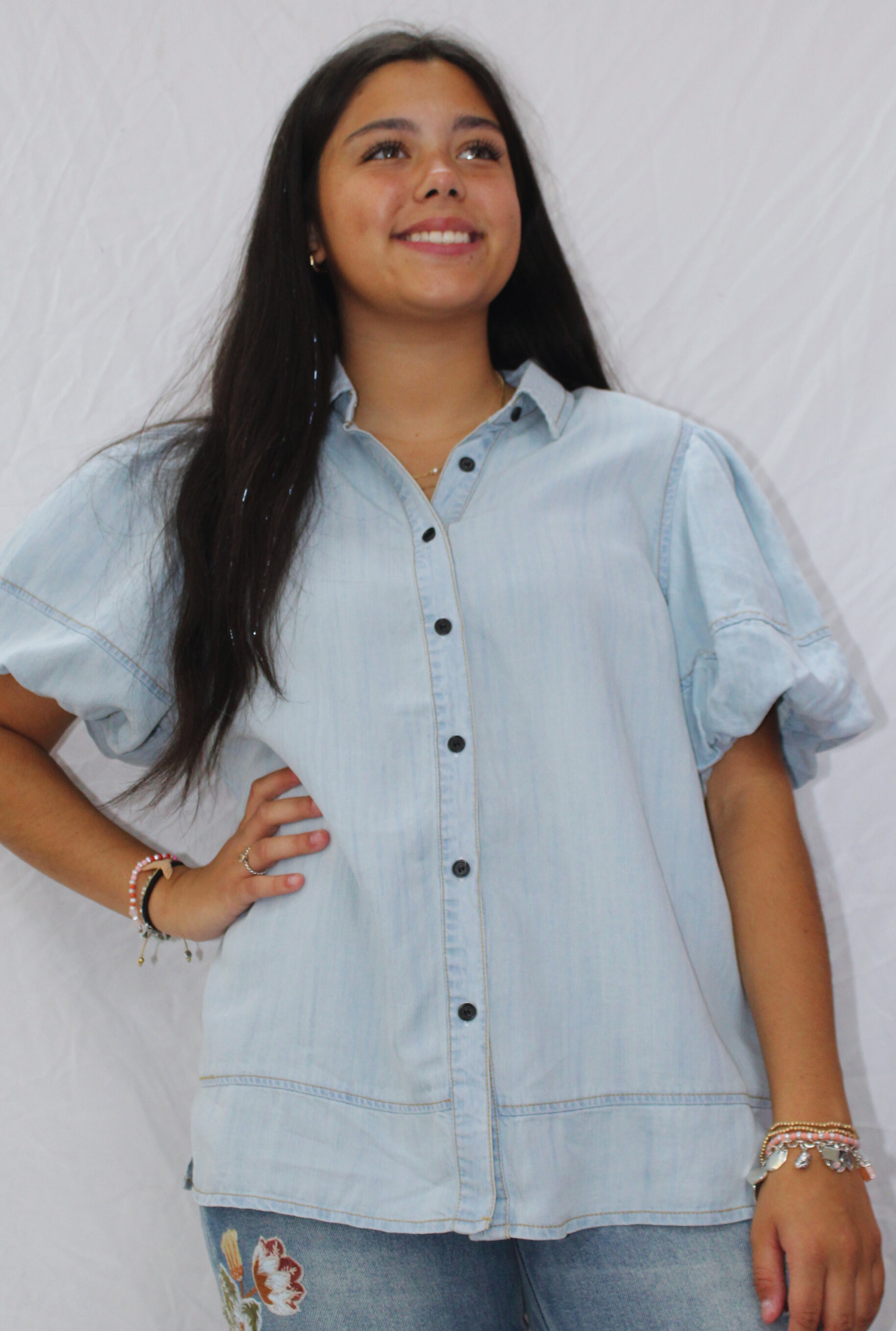 DENIM DAWN TOP