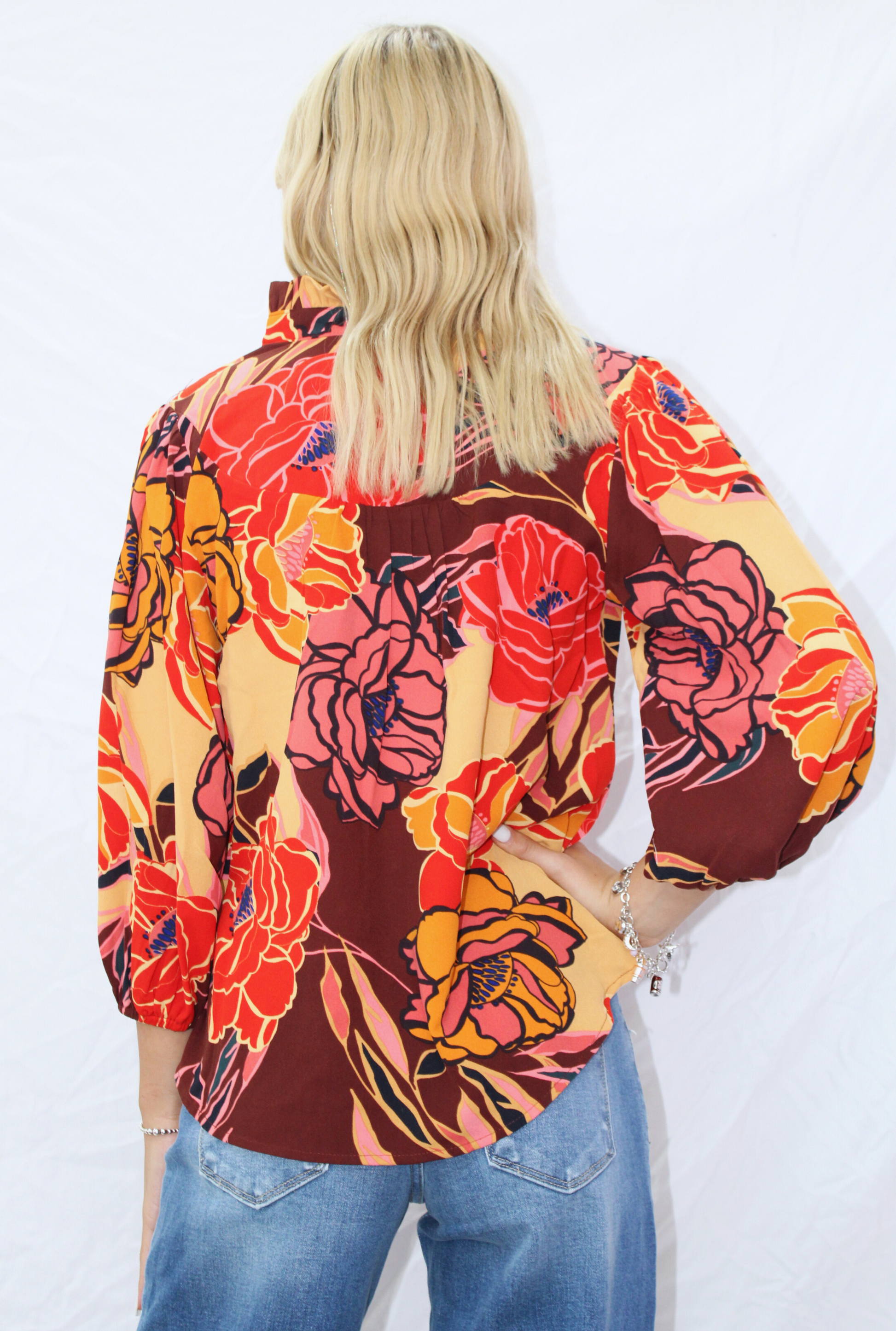 BROWN BRIANNA TOP