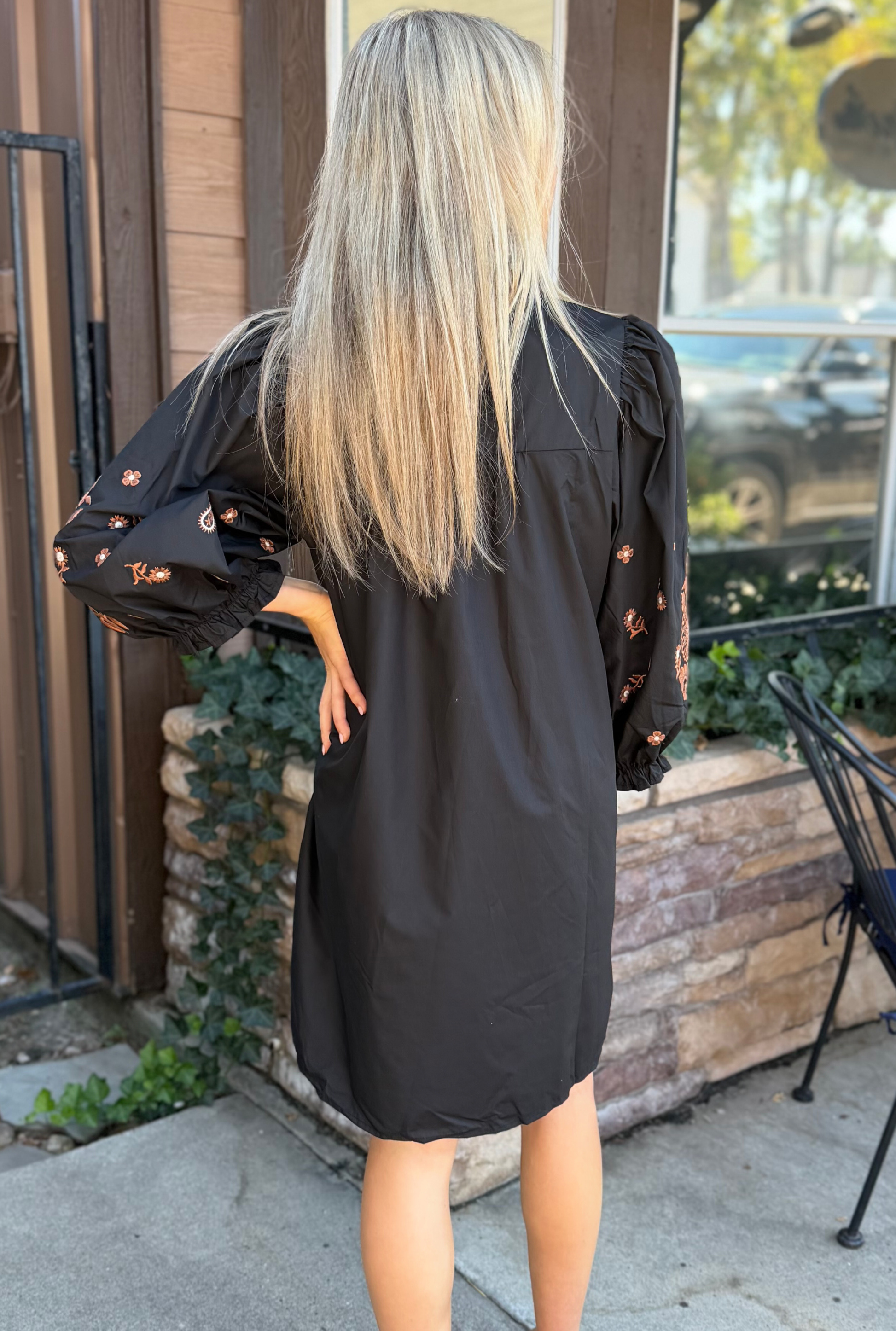 BLACK ELLEN DRESS