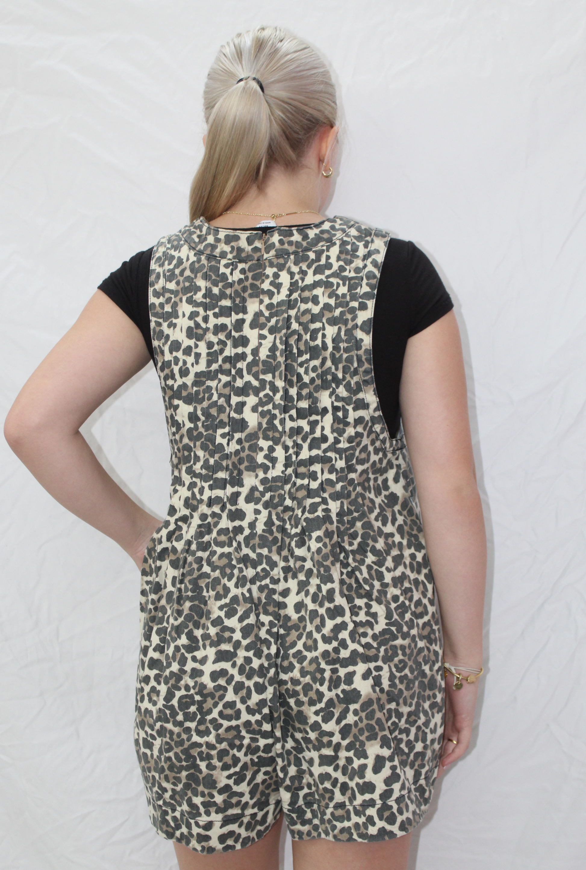 LEOPARD VEVERET ROMPER